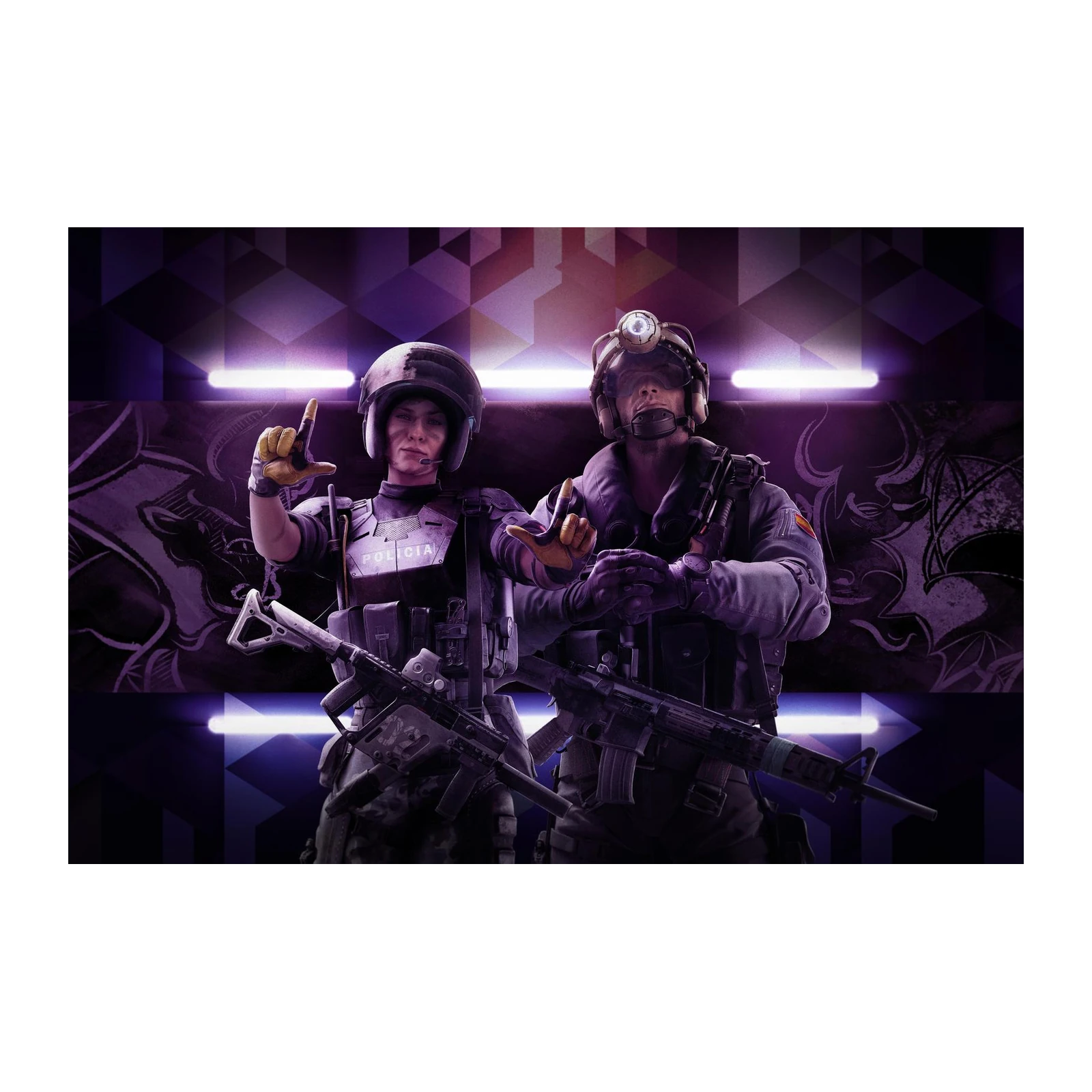Elite Operators "POLICIA" Wall Art