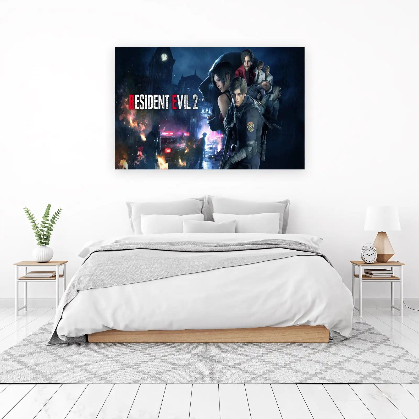 Resident Evil 2 Leon & Claire Wall Art