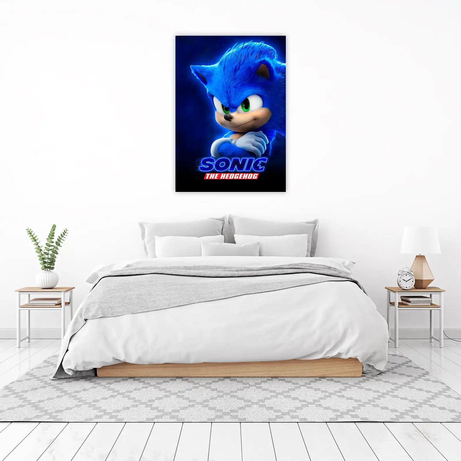 Sonic the Hedgehog Movie Poster Wall Art