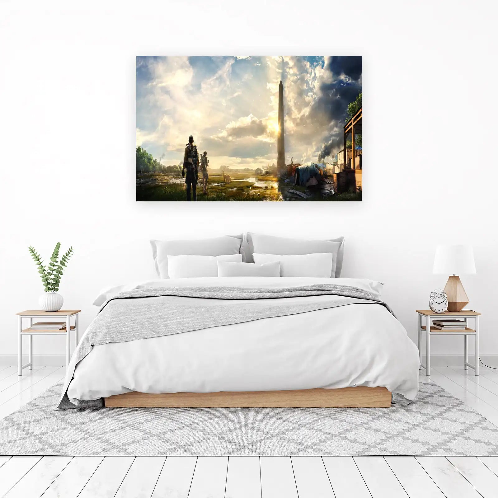 Post-Apocalyptic Washington Monument Wall Art