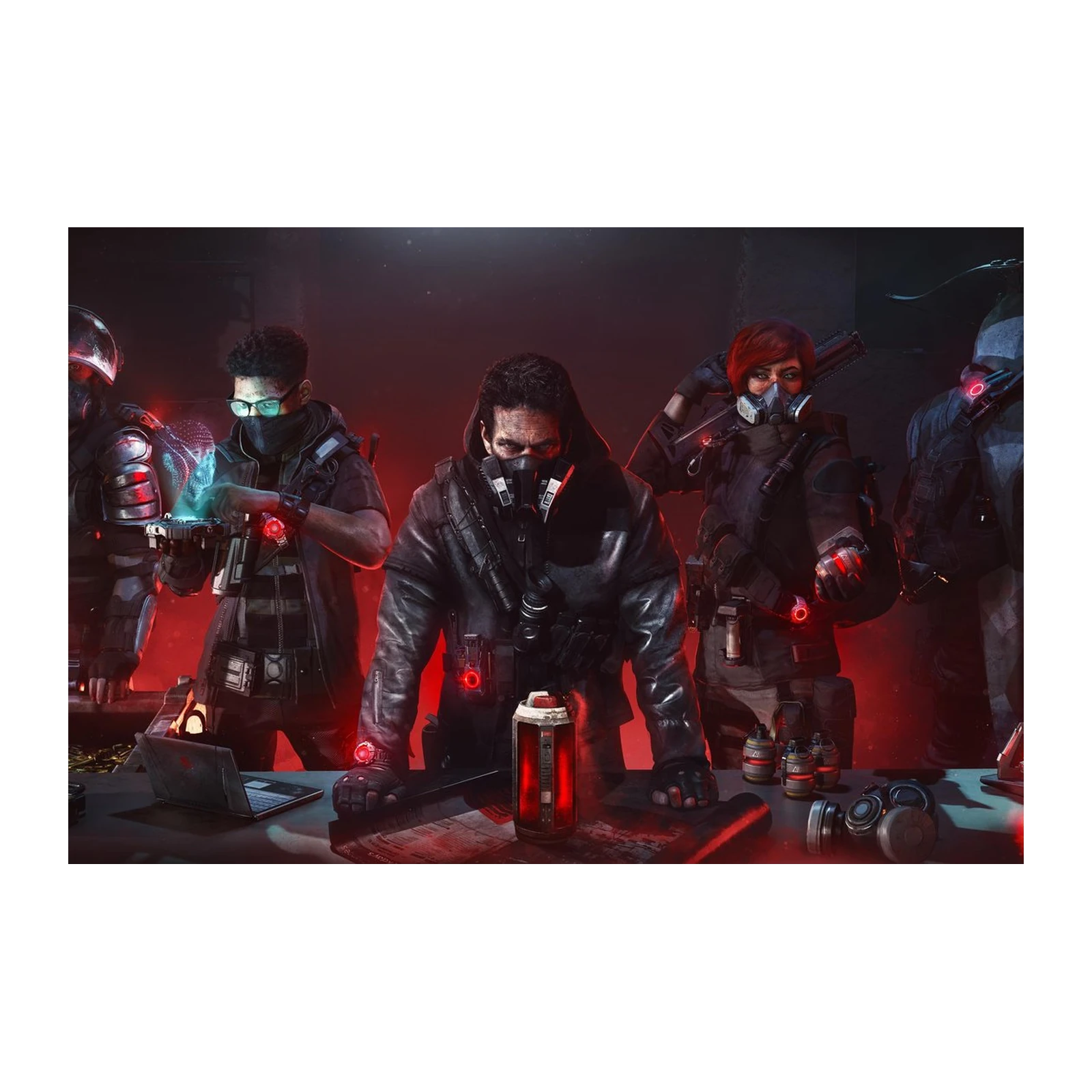 The Division Squad Tactical Art Wall Art