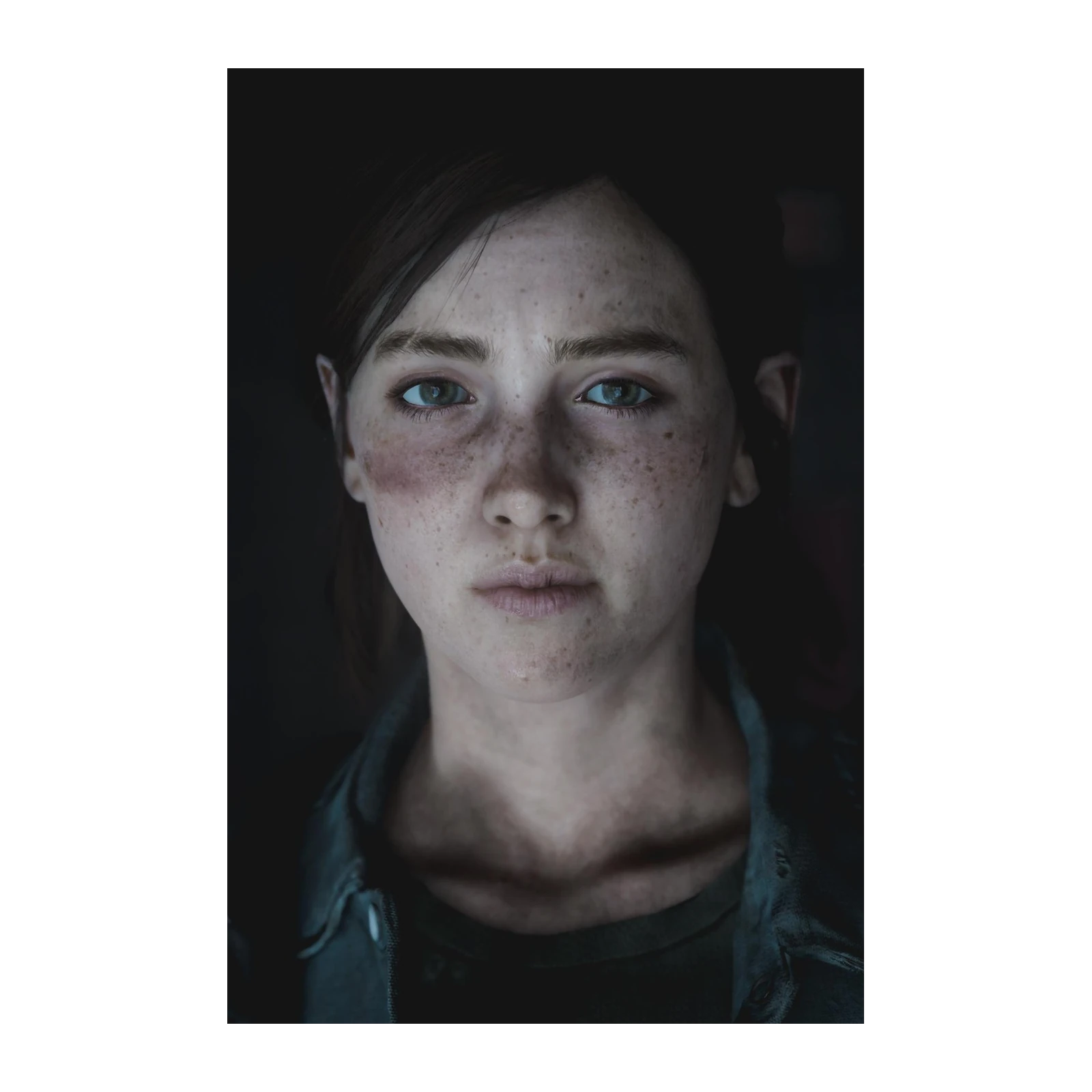 Ellie Williams Intense Portrait Wall Art