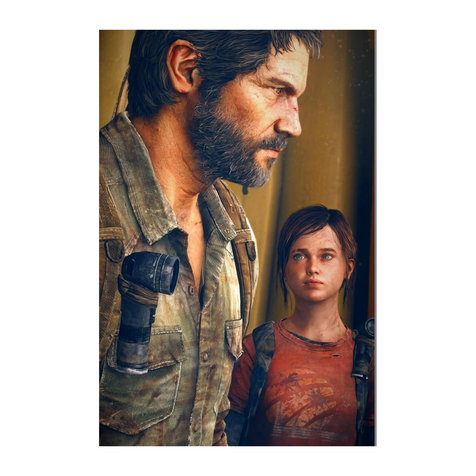 Joel & Ellie "The Last of Us" Wall Art