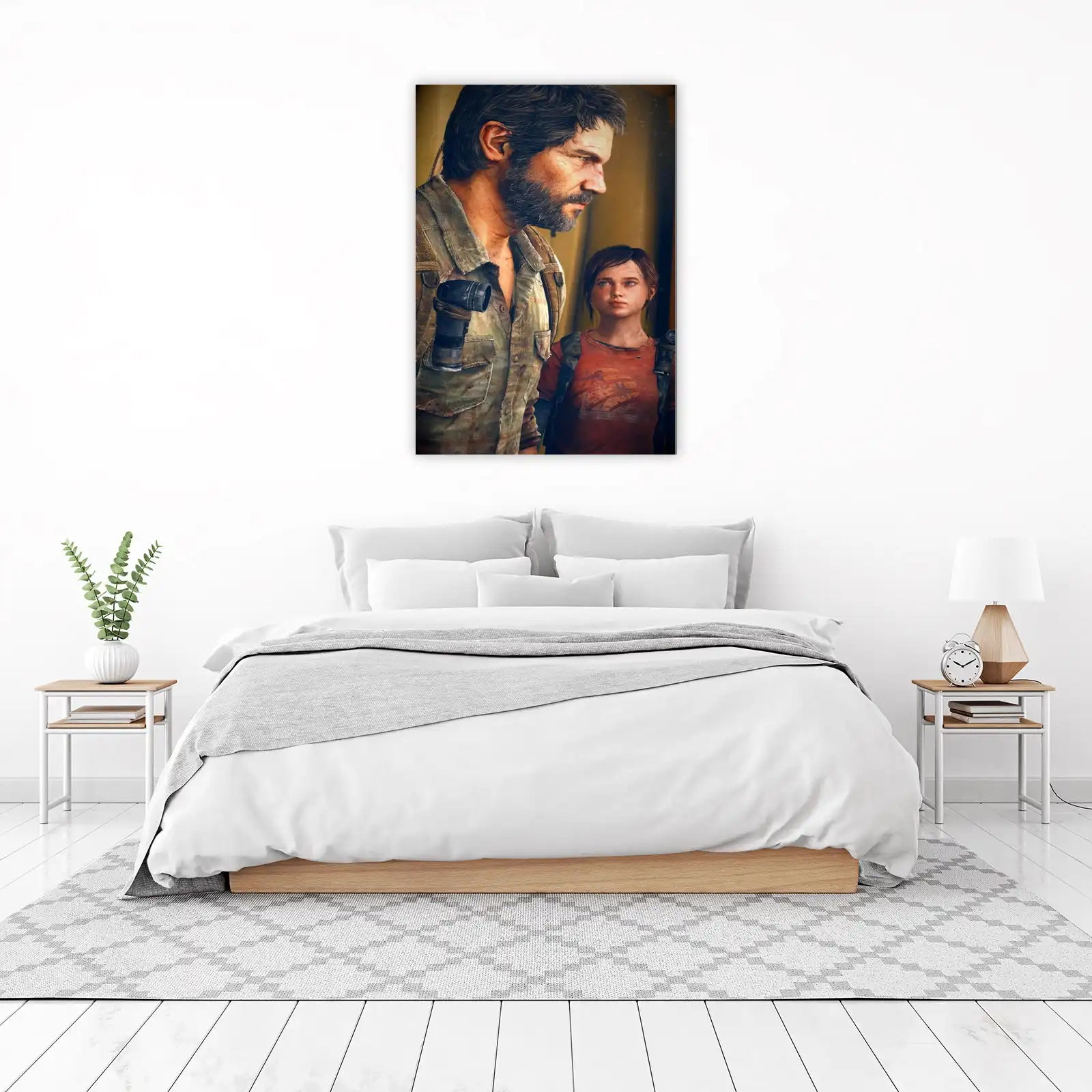 Joel & Ellie "The Last of Us" Wall Art