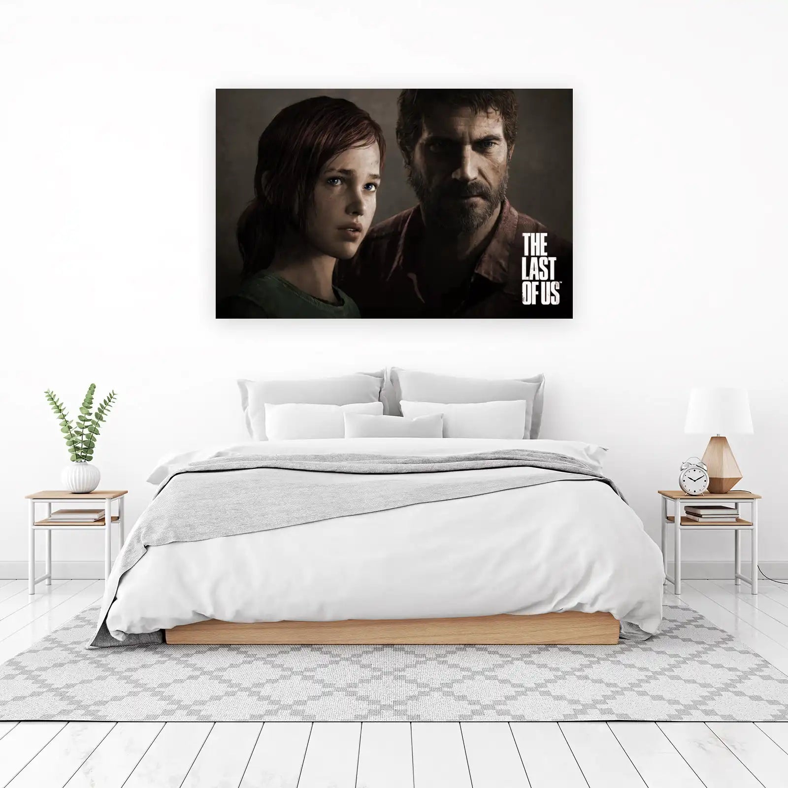 The Last of Us Joel & Ellie Wall Art