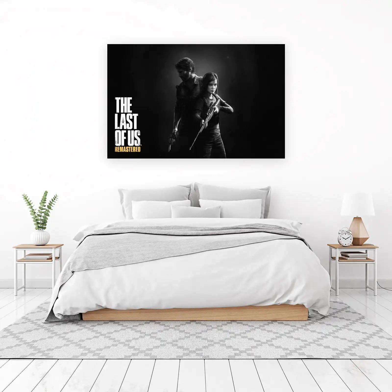 The Last of Us Joel & Ellie Wall Art