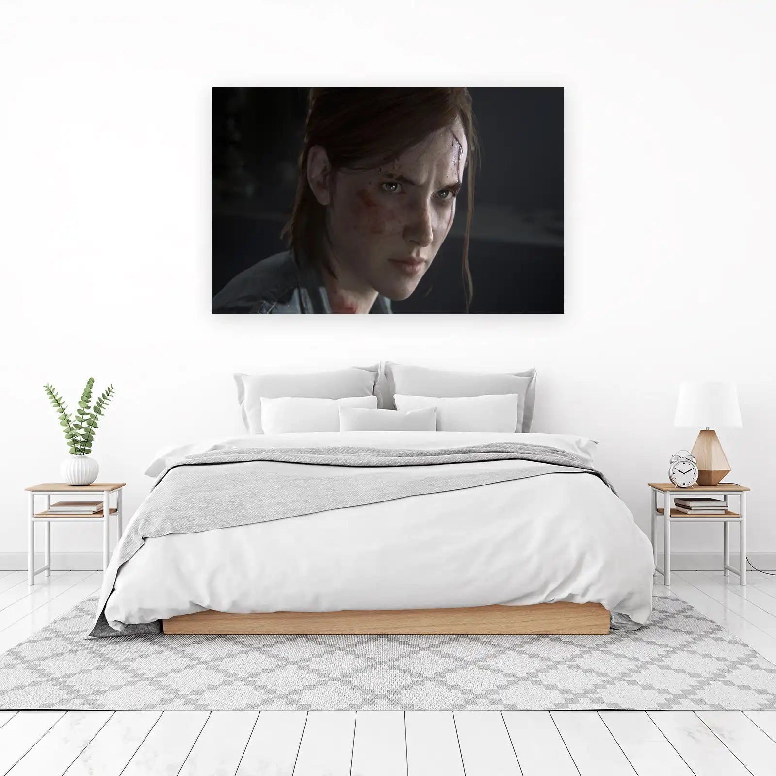Ellie's Determined Gaze Wall Art
