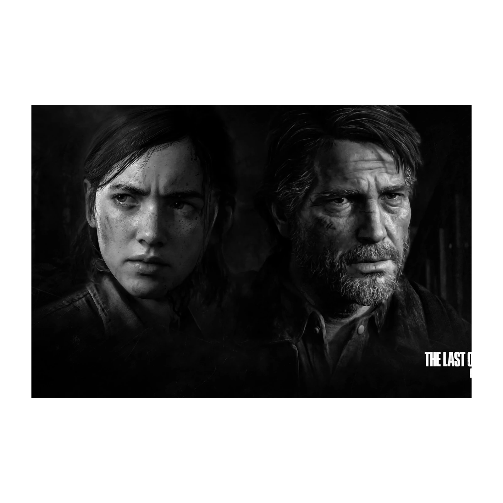 Ellie Joel The Last of Us Part II Wall Art