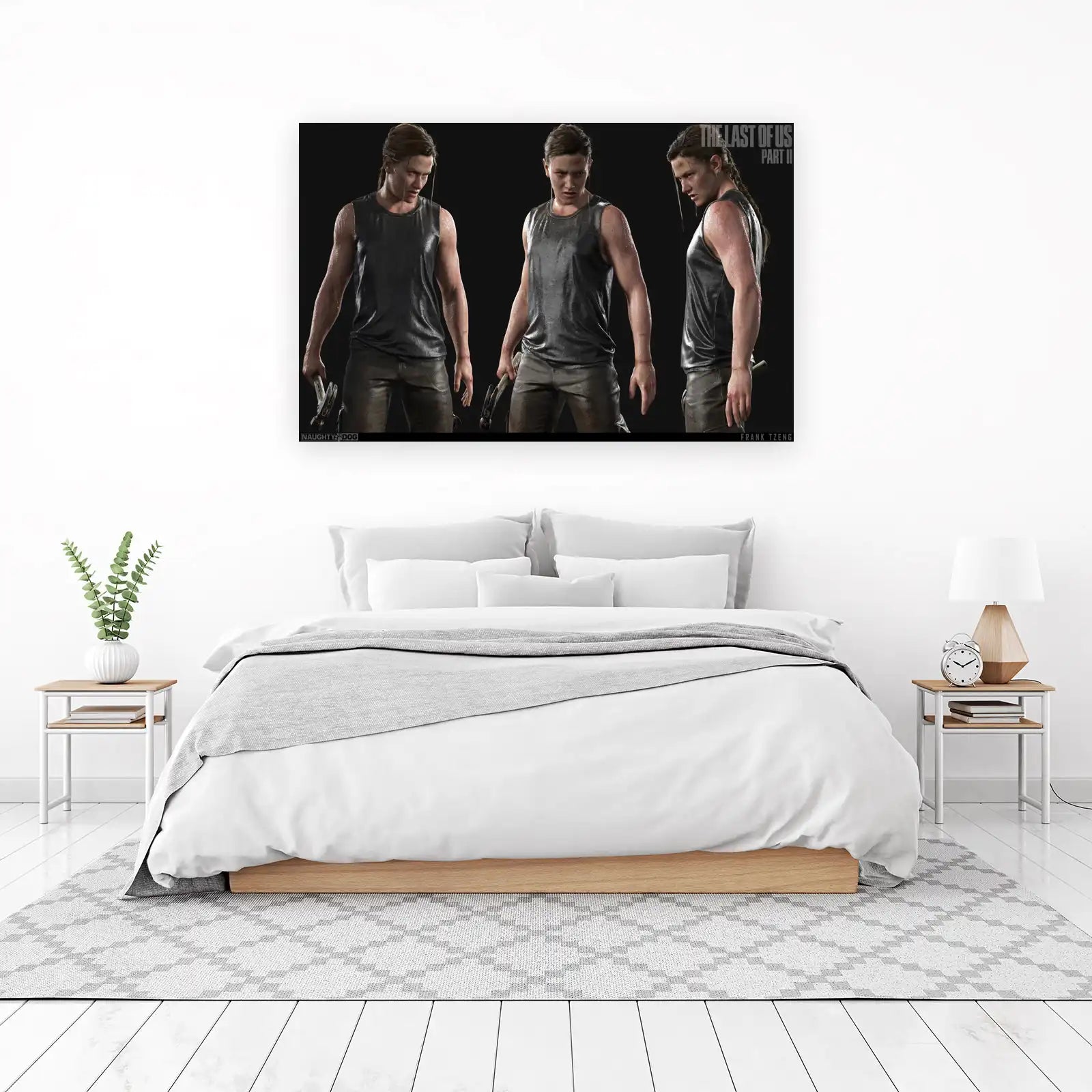 Ellie The Last of Us Part II Triumphant Wall Art