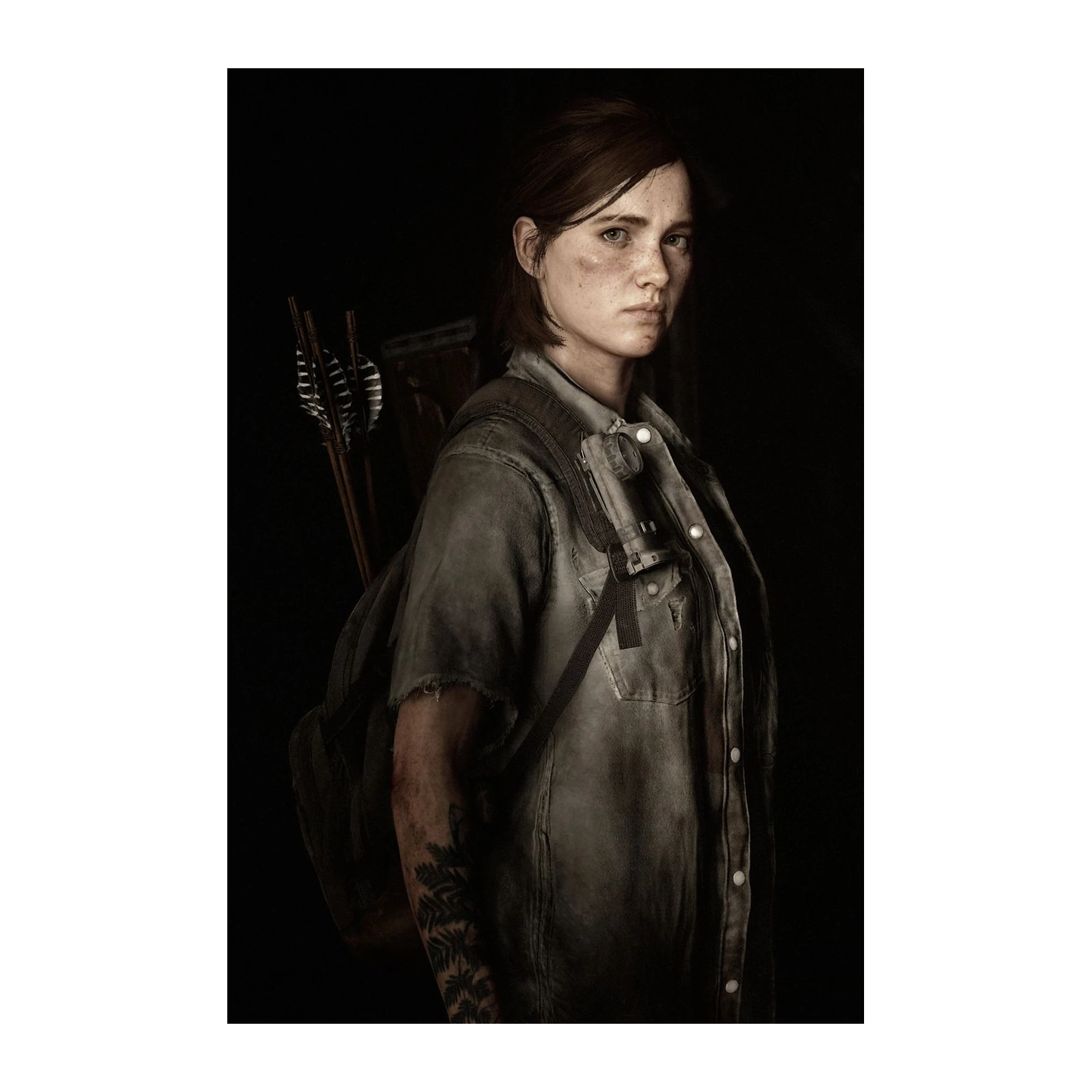 Ellie Survival Warrior Wall Art
