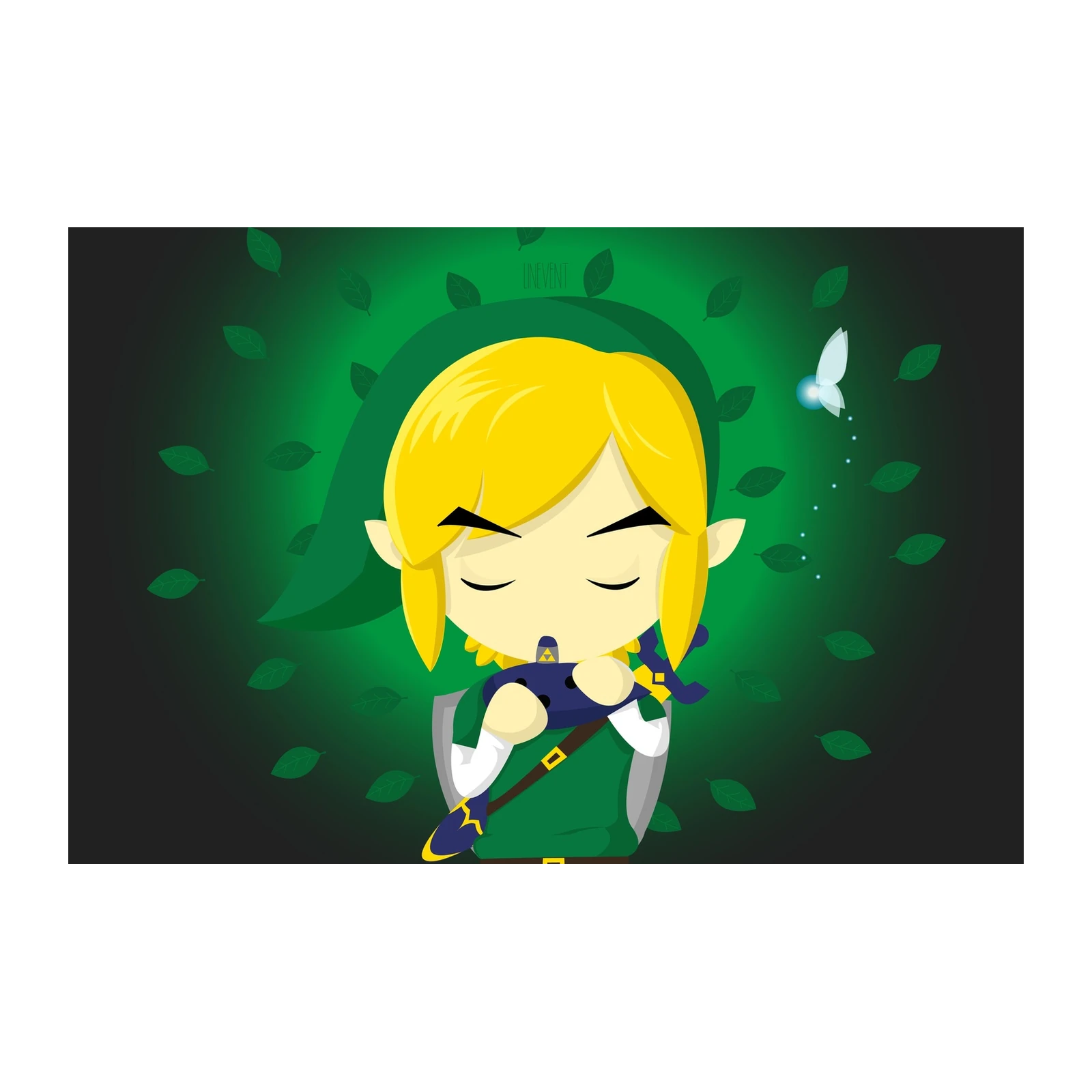 Legend of Zelda Ocarina Serenade Wall Art