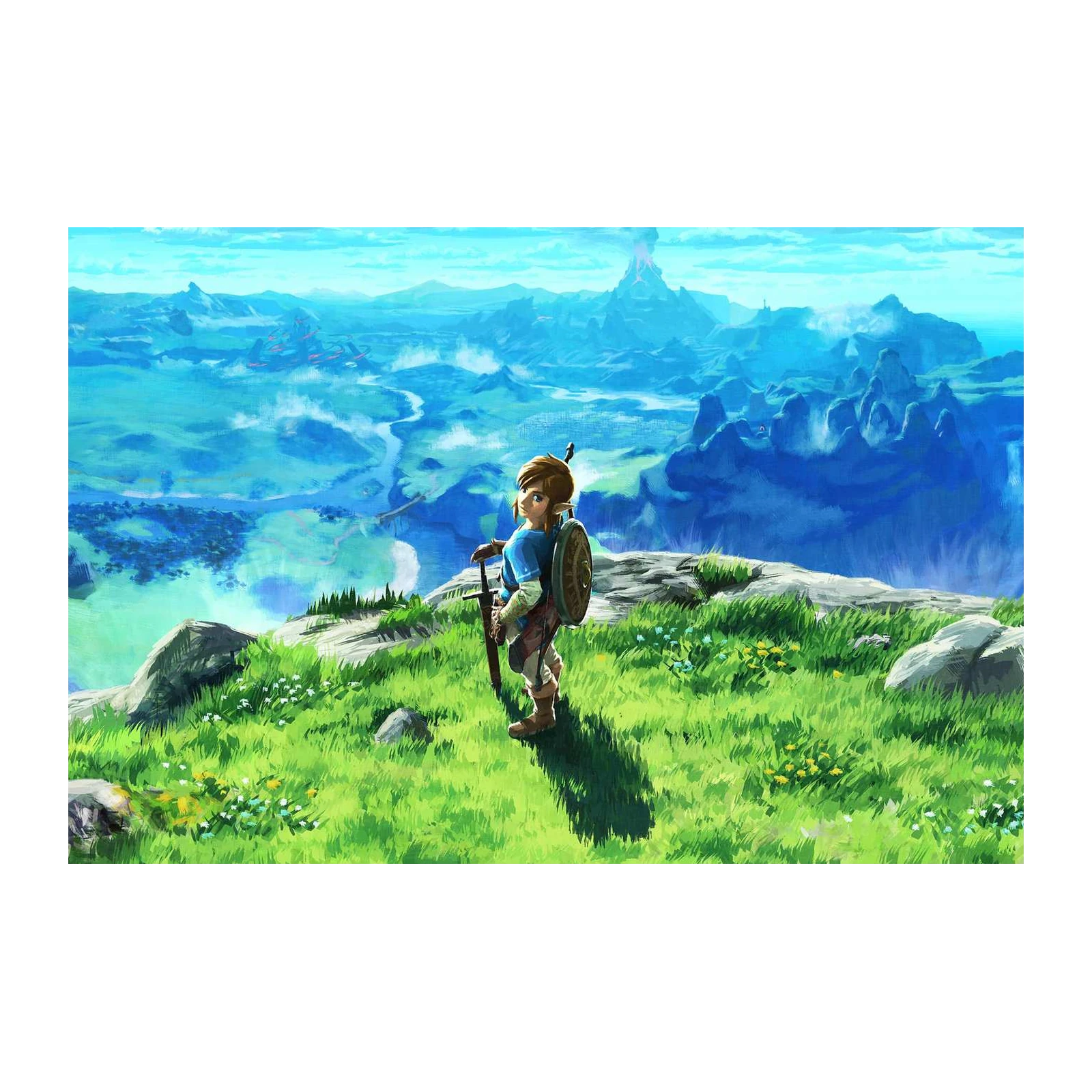 Link's Hyrule Adventure Wall Art