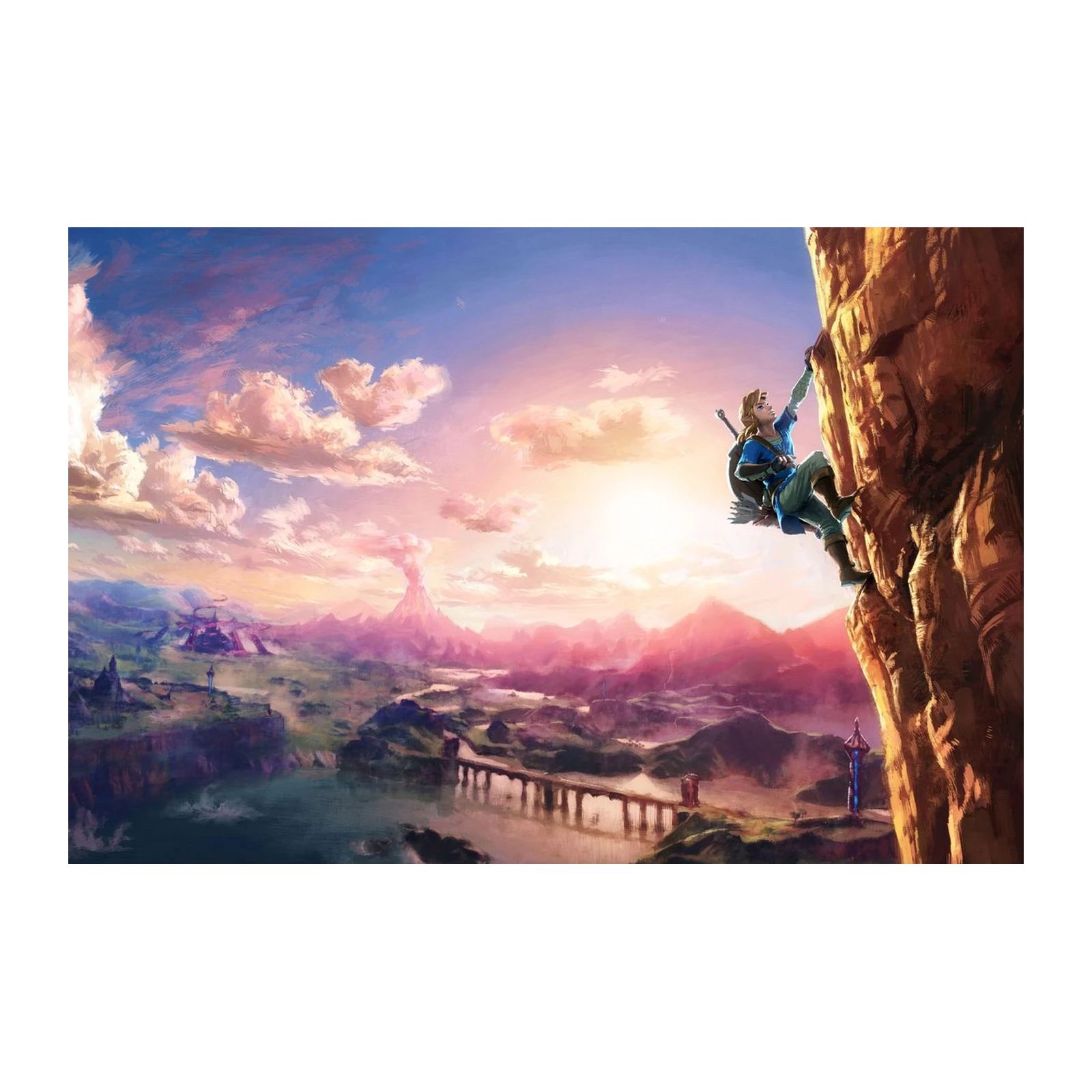 Adventure Awaits: Breath of the Wild Wall Art