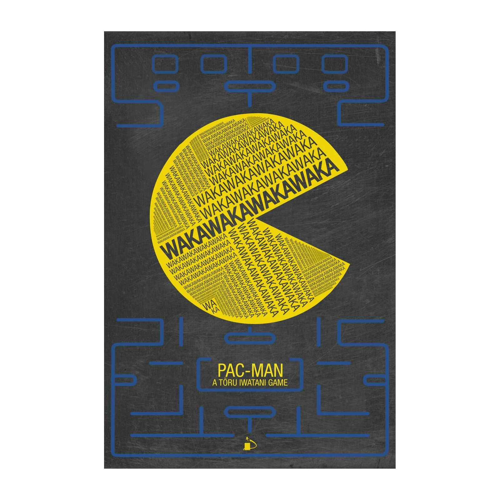 Retro Pac-Man Maze Wall Art