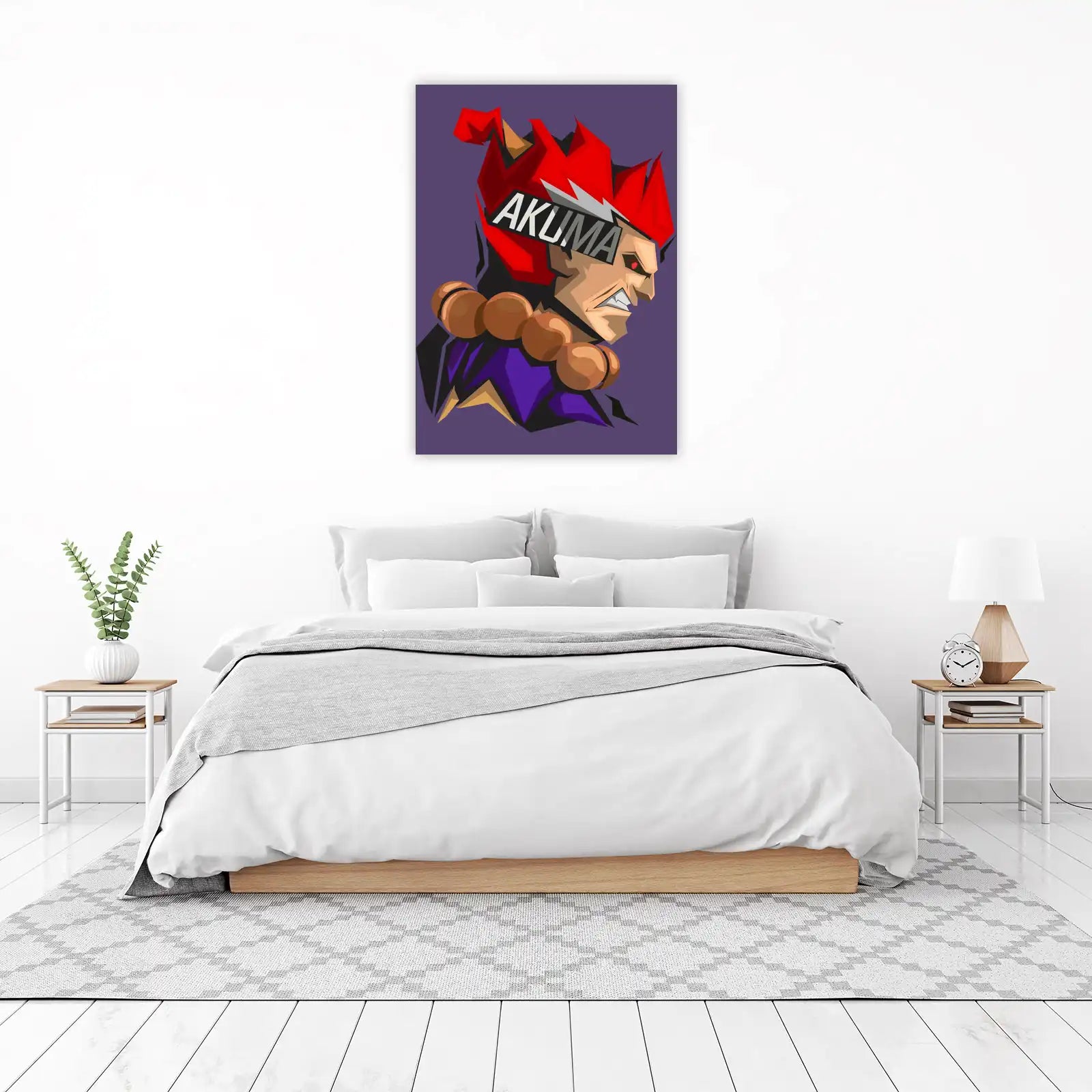 Fierce Akuma "Ansatsuken Master" Wall Art