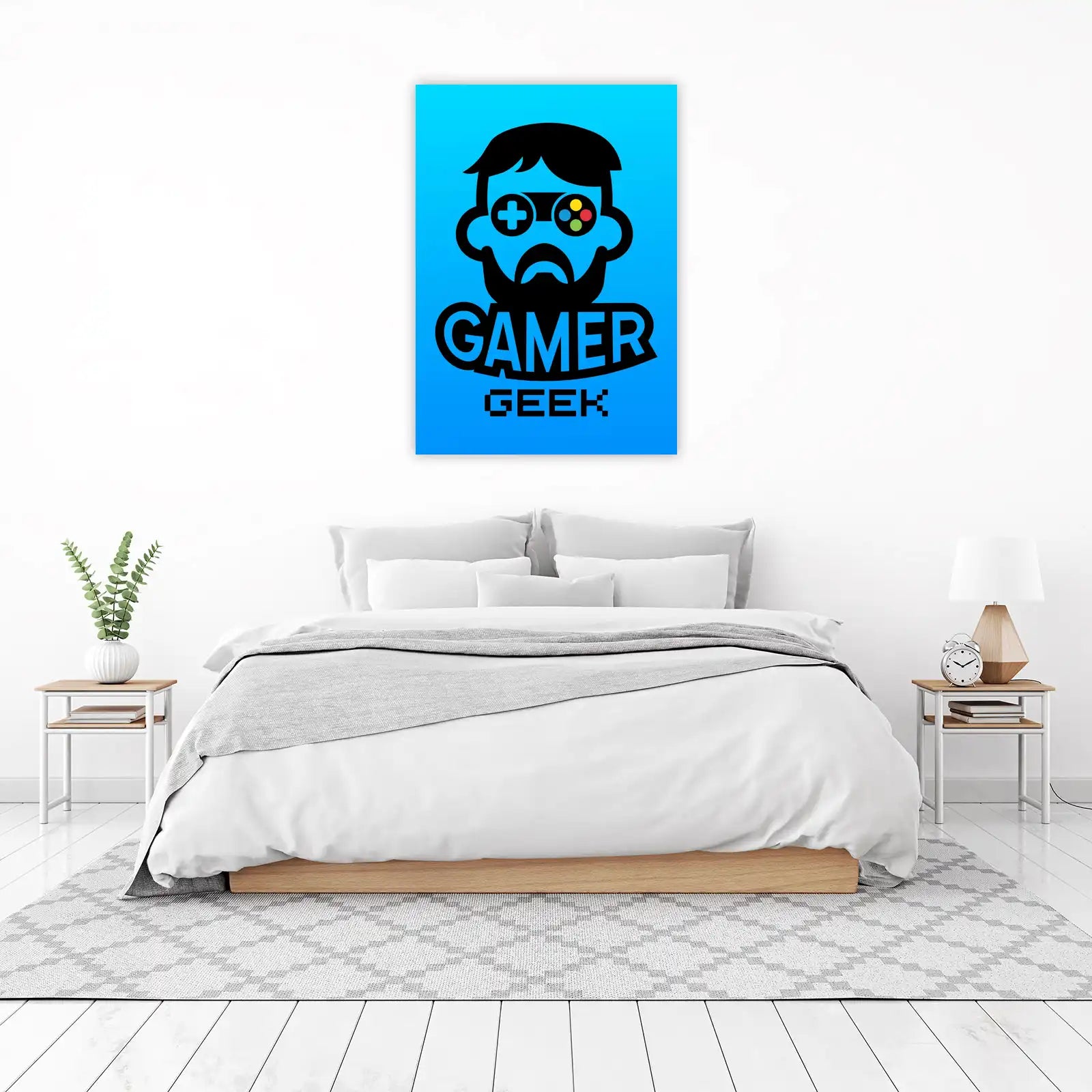 Gamer Geek Art Wall Art
