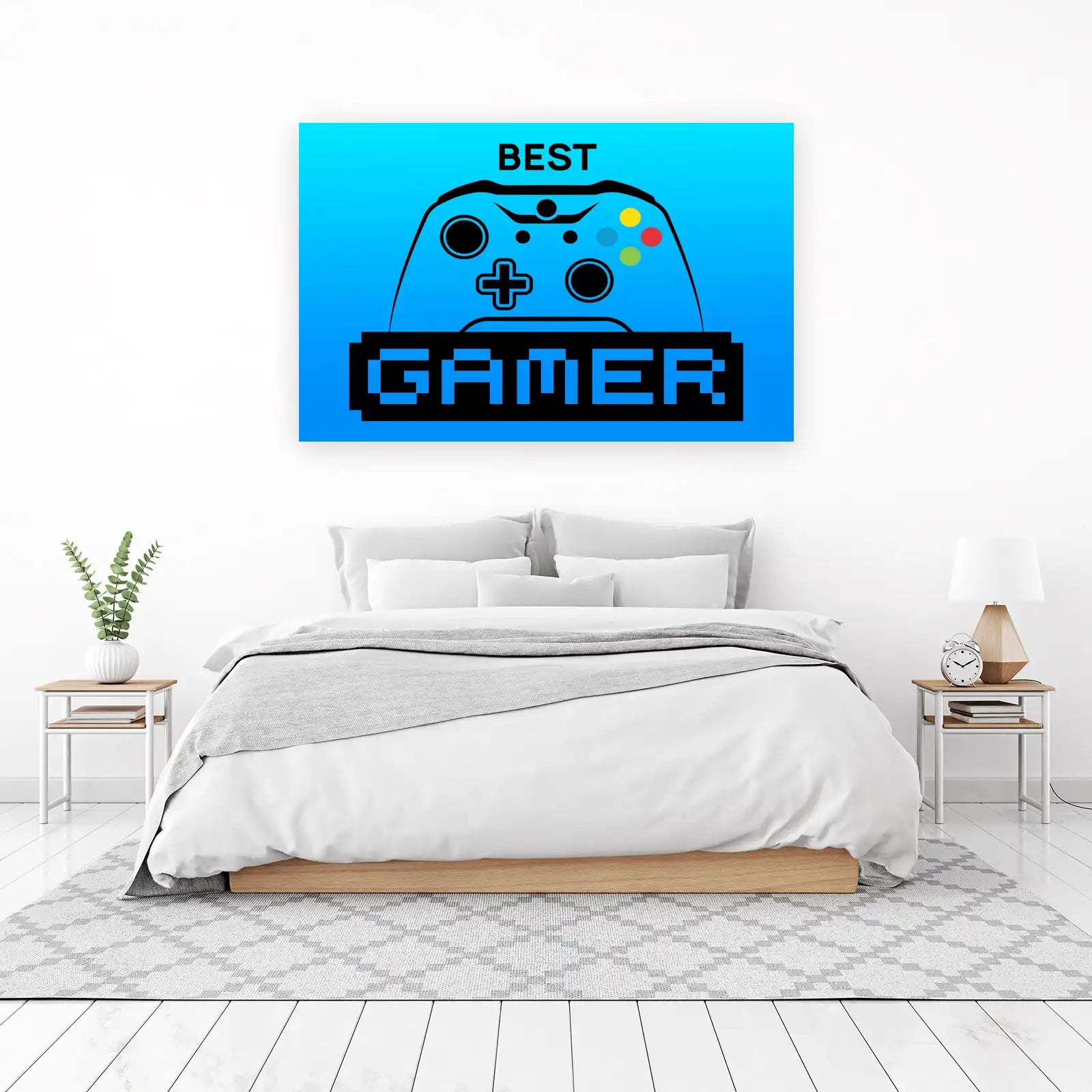 Best Gamer Controller Graphic Wall Art