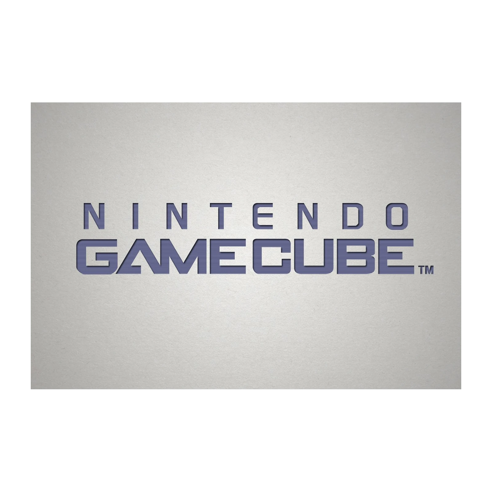 Retro Nintendo GameCube Logo Wall Art