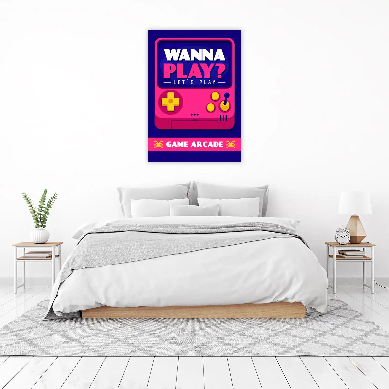Retro Gaming Vibes Wall Art
