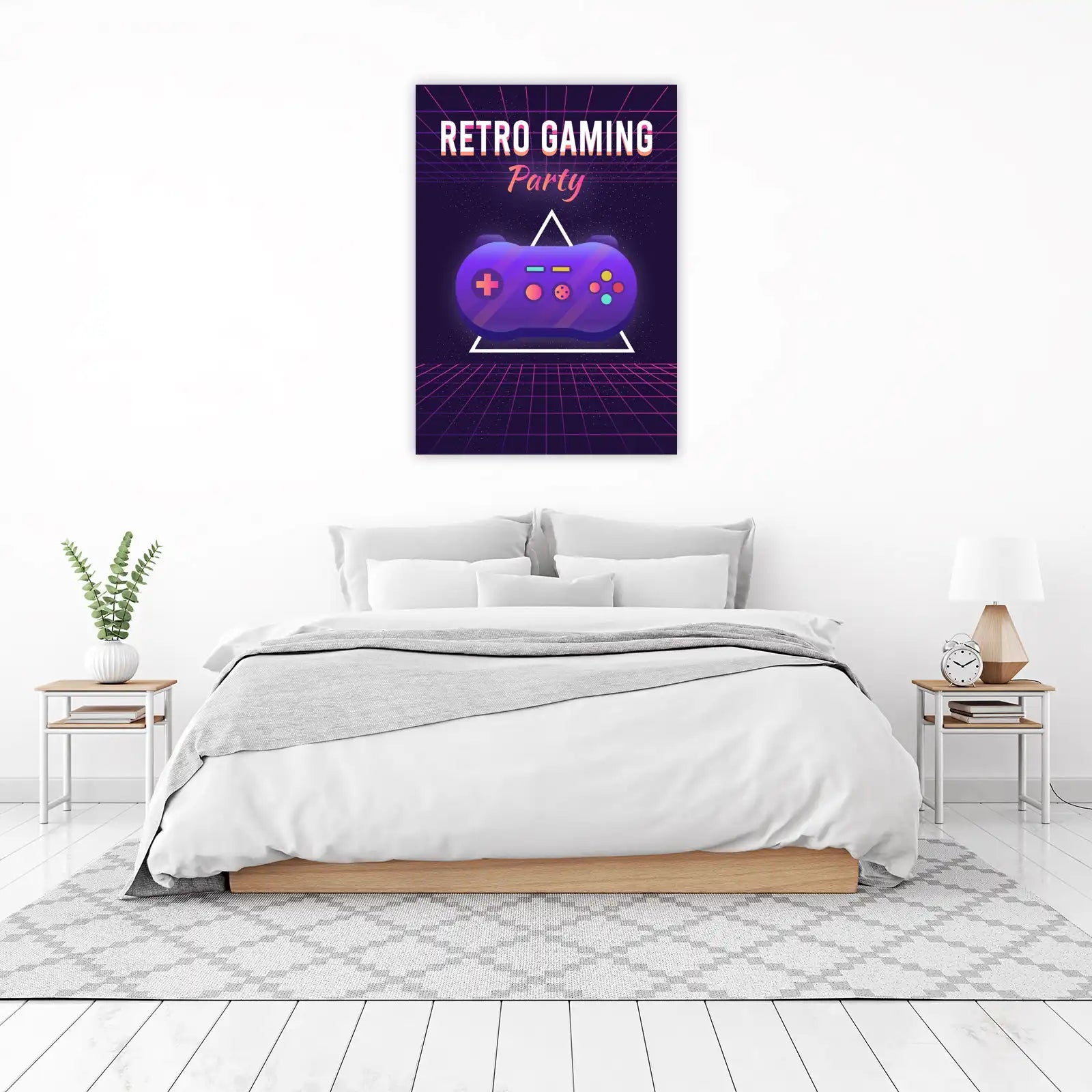 Retro Gaming Controller Wall Art