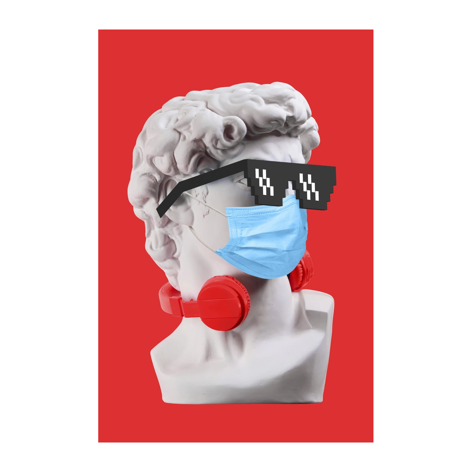 Renaissance Vibes Meme Artwork Wall Art
