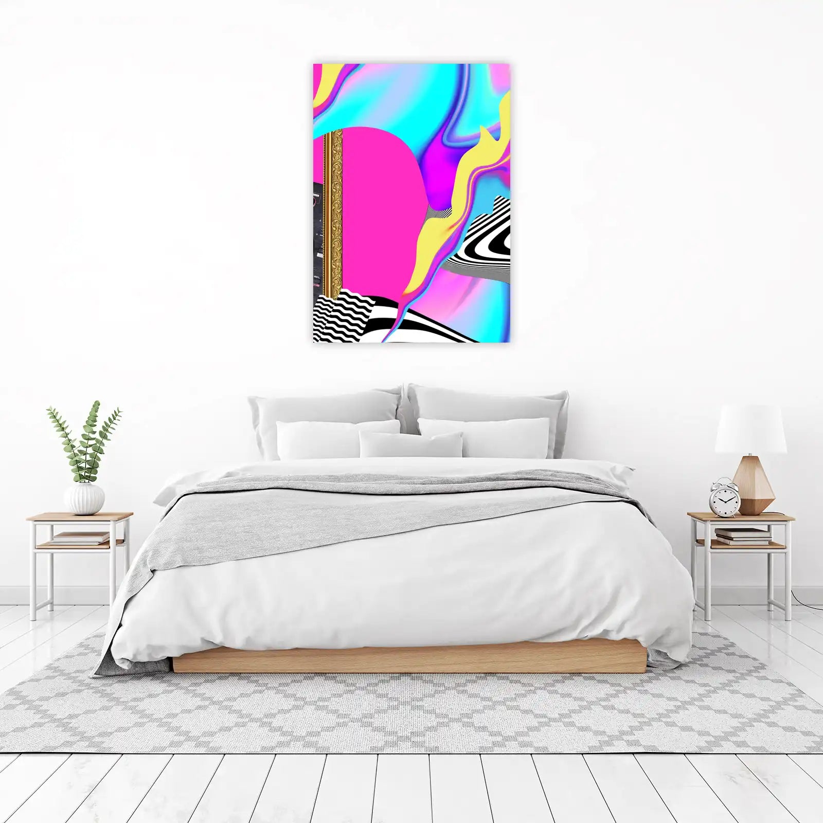 Vibrant Retro Pop Art Wall Art