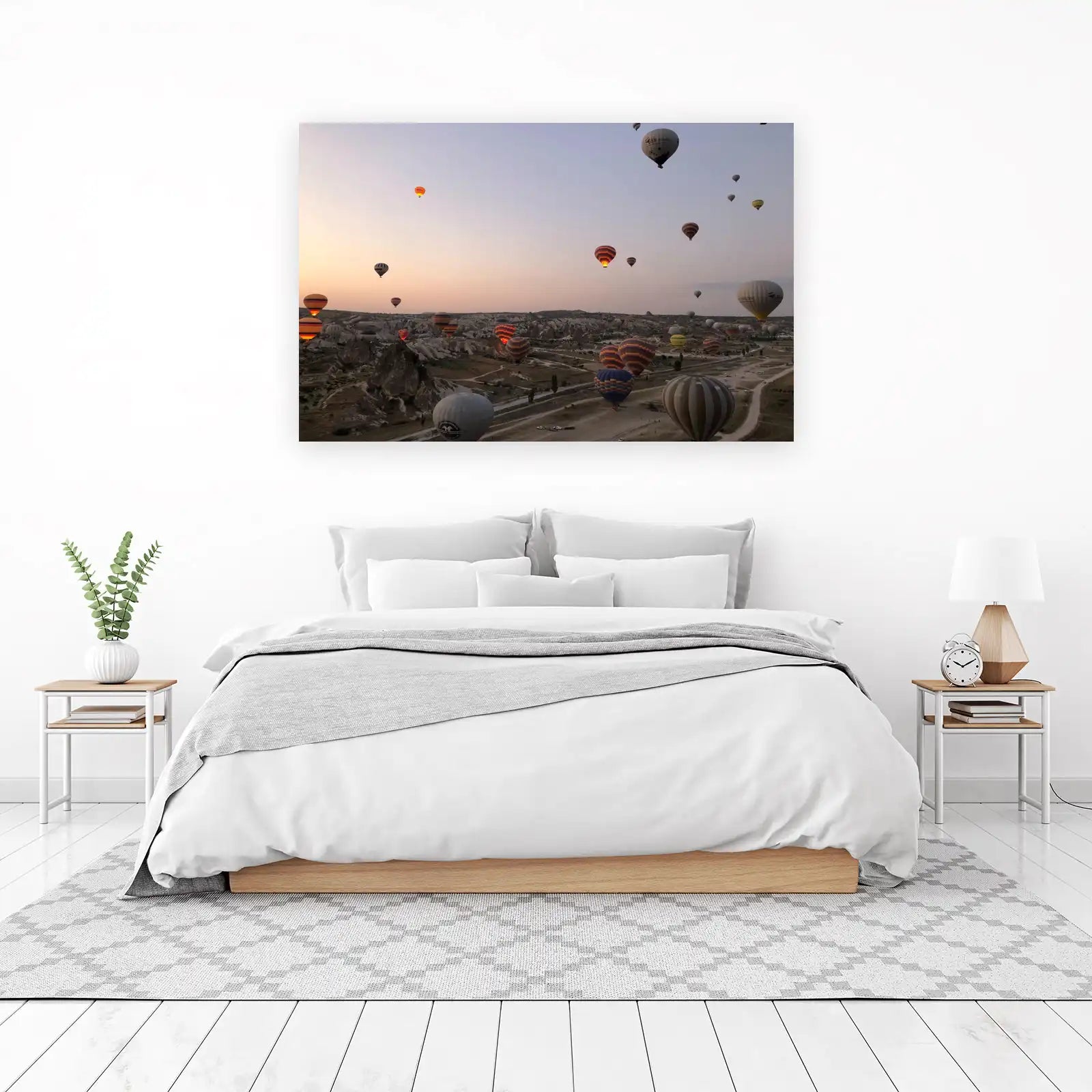 Cappadocia Hot Air Balloon Vista Wall Art