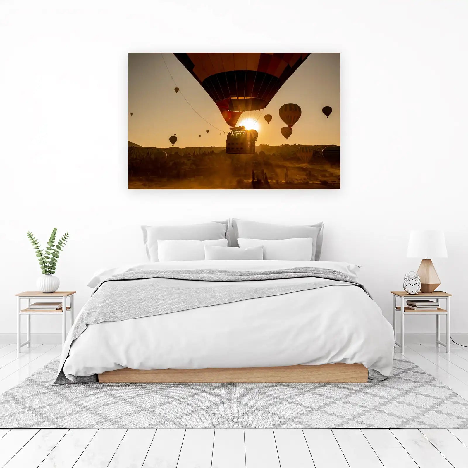 Sunrise Hot Air Balloons Adventure Wall Art