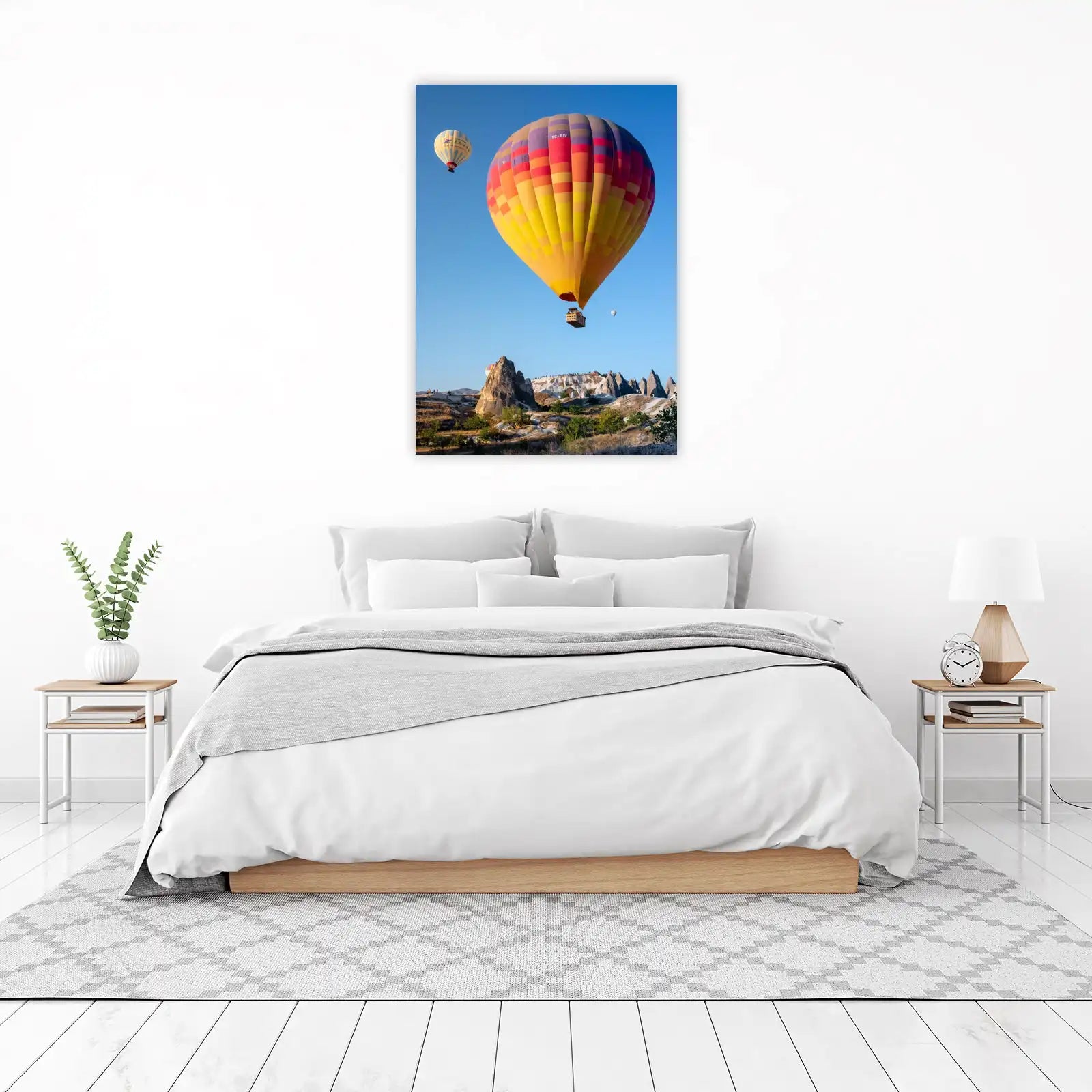 Vibrant Hot Air Balloons Cappadocia Wall Art