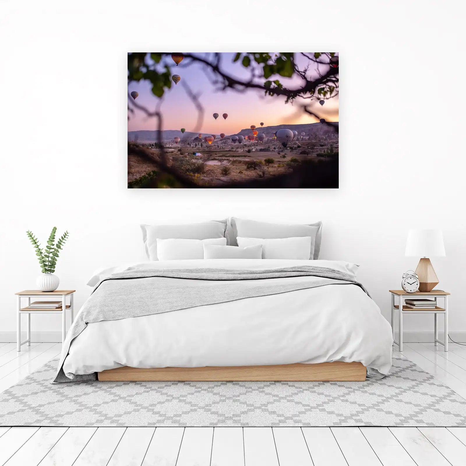 Hot Air Balloon Sunrise Cappadocia Wall Art