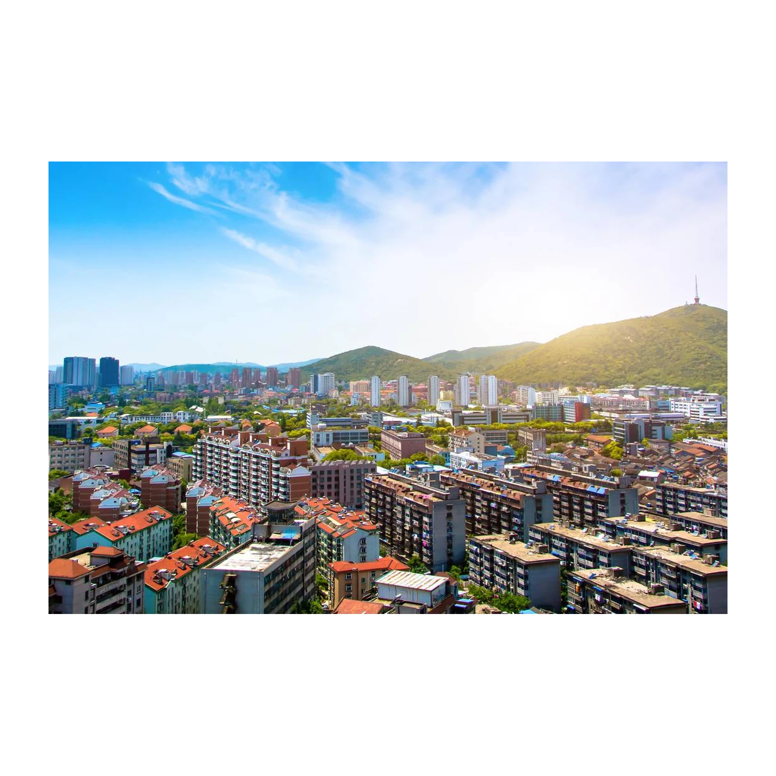 Urban Horizon Cityscape Wall Art