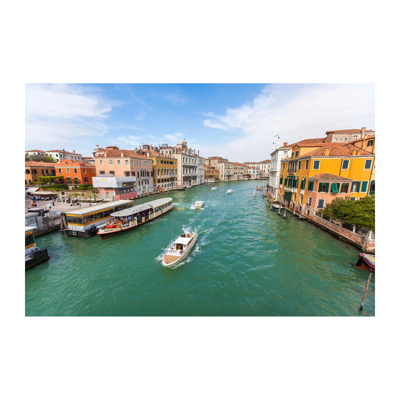 Venice Grand Canal Boat Tour Wall Art