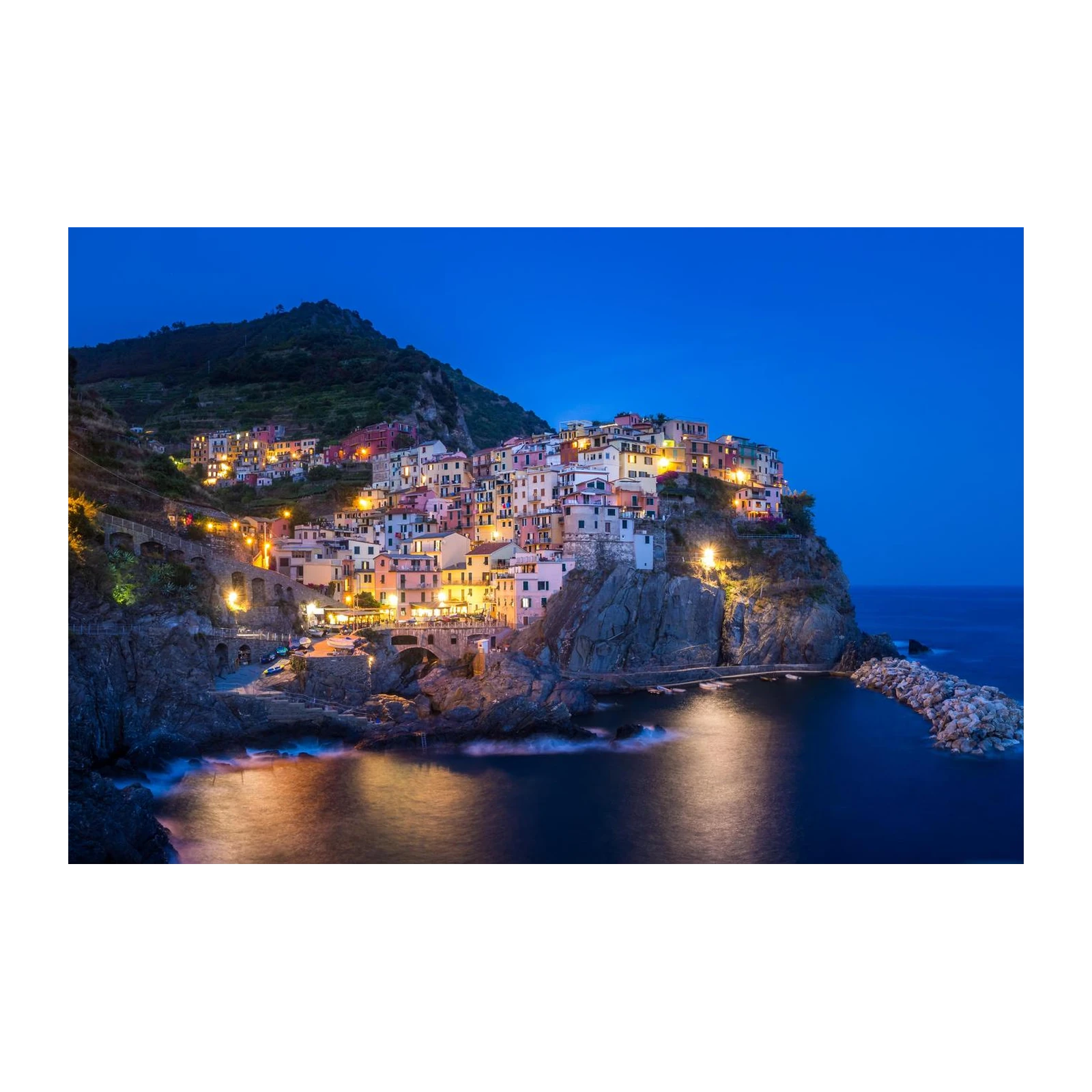 Cinque Terre Cliffside Village Wall Art