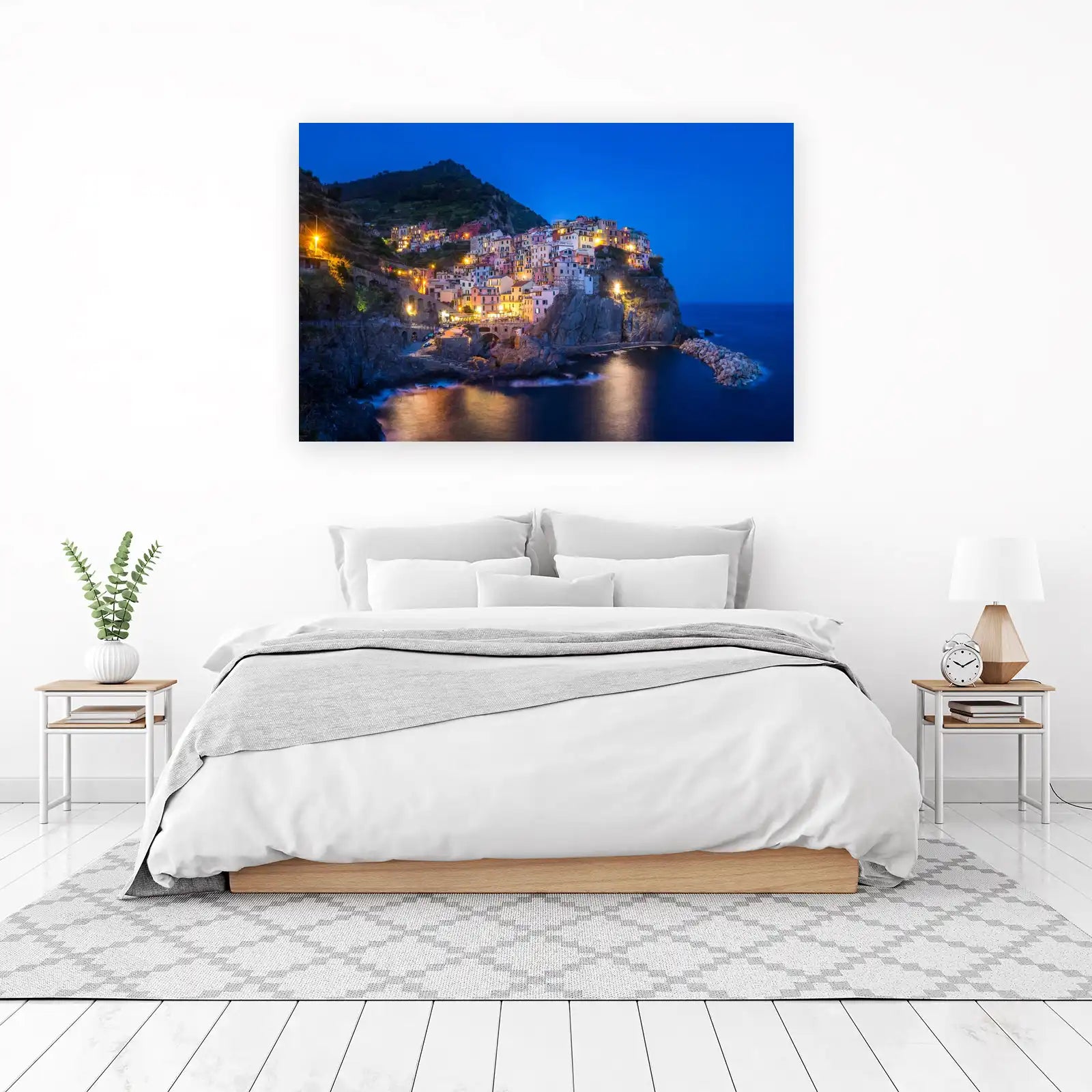 Cinque Terre Cliffside Village Wall Art