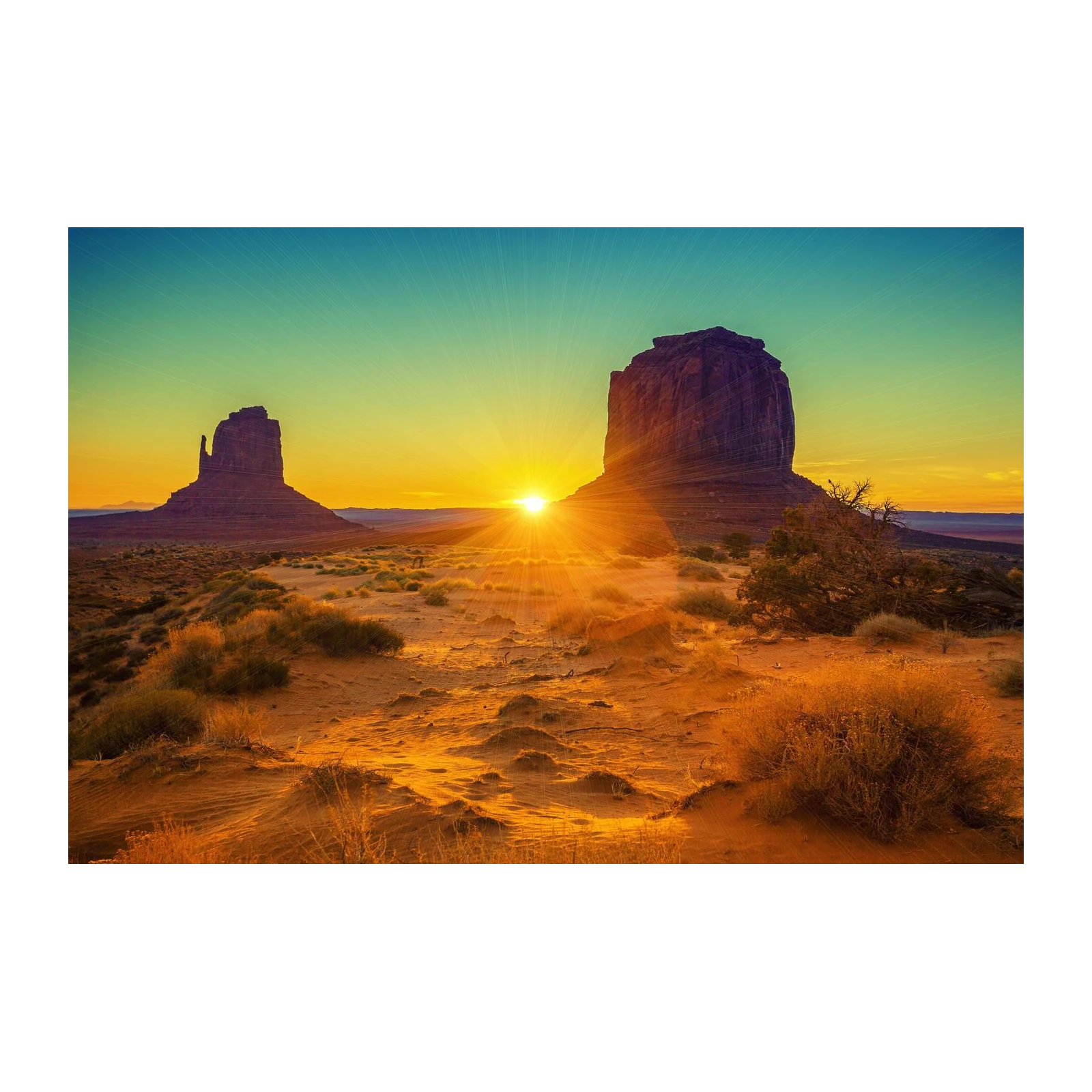 Monument Valley Sunrise Wall Art