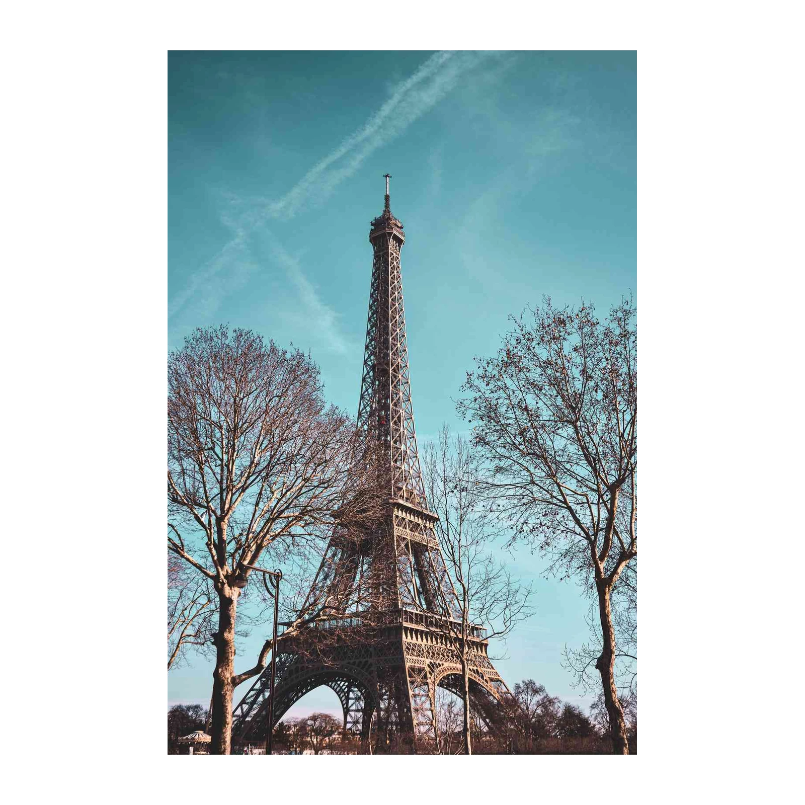 Eiffel Tower Paris Skyline Wall Art