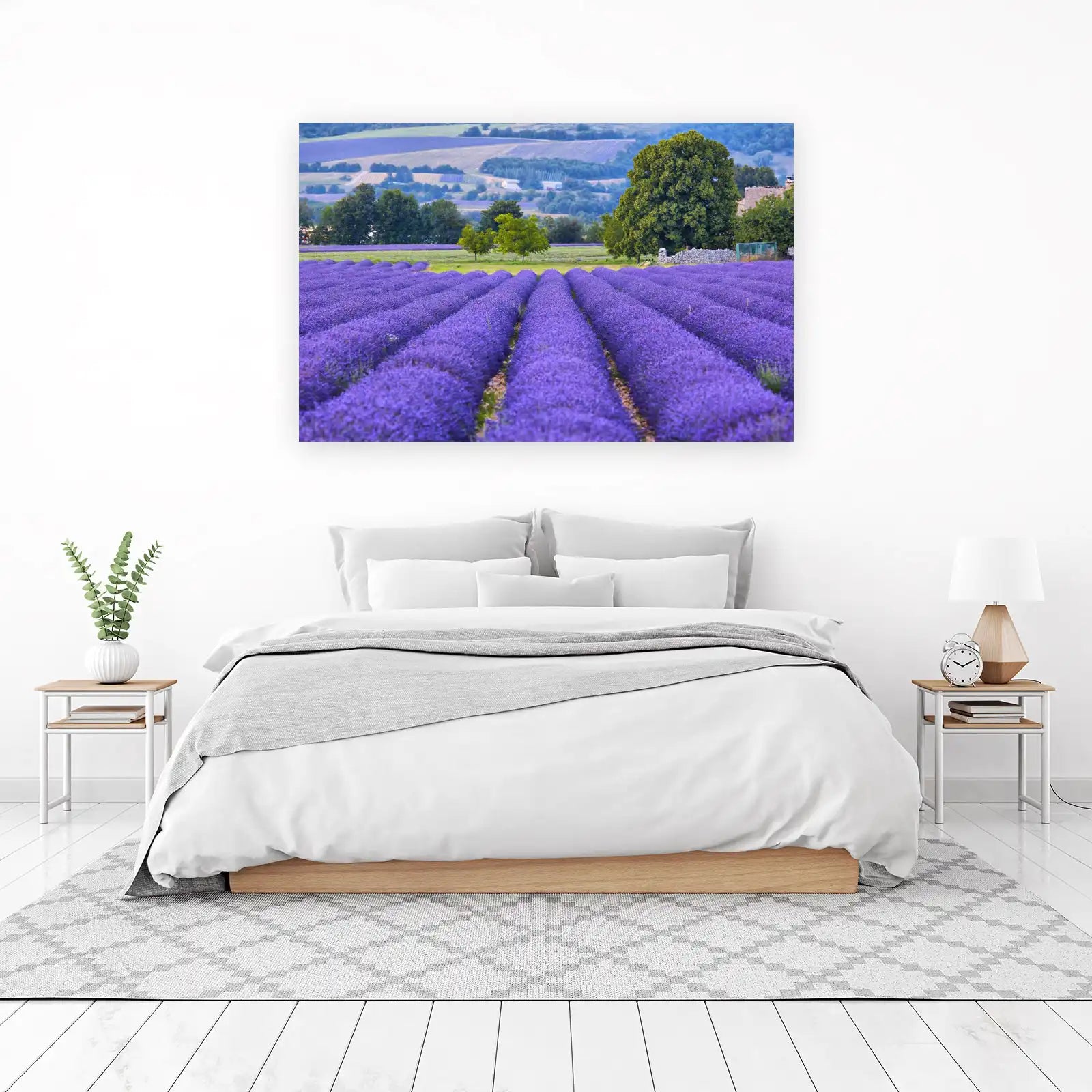 Provence Lavender Fields Serenity Wall Art