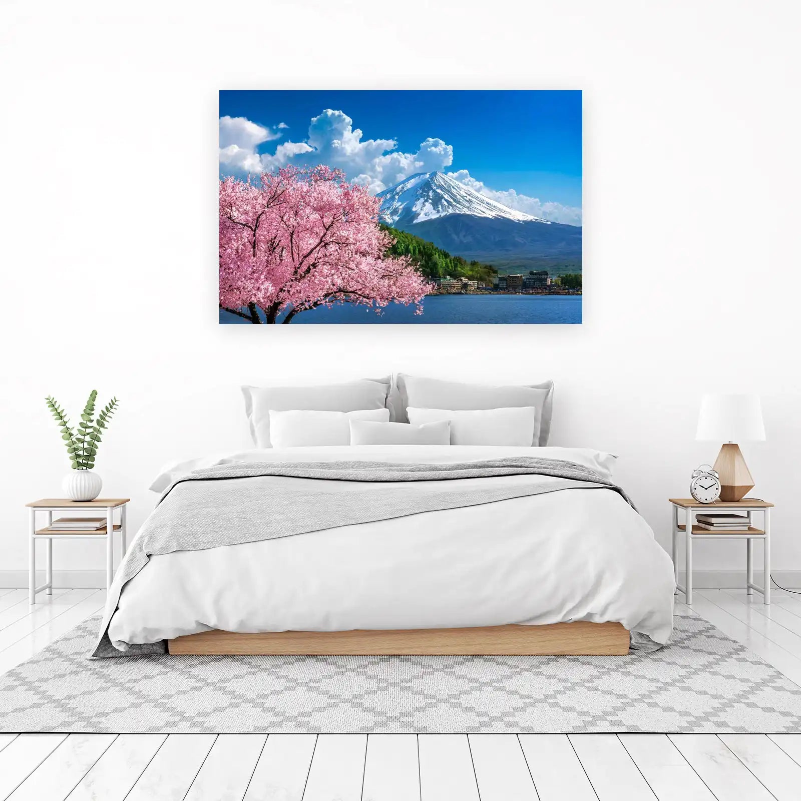 Sakura & Mt. Fuji Scenic Wall Art