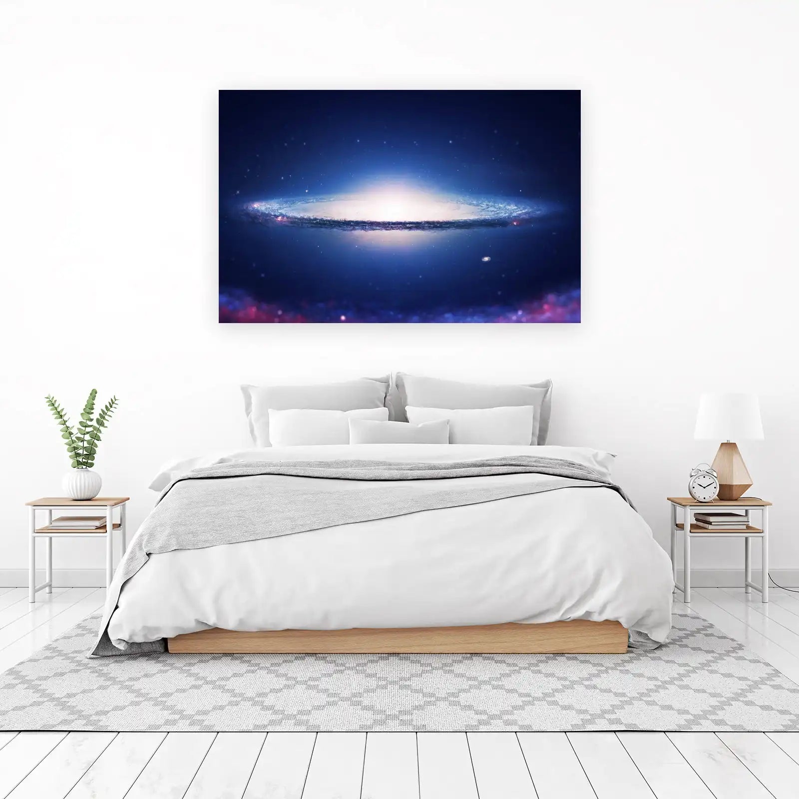 Galaxy Spiral Nebula Wall Art Wall Art