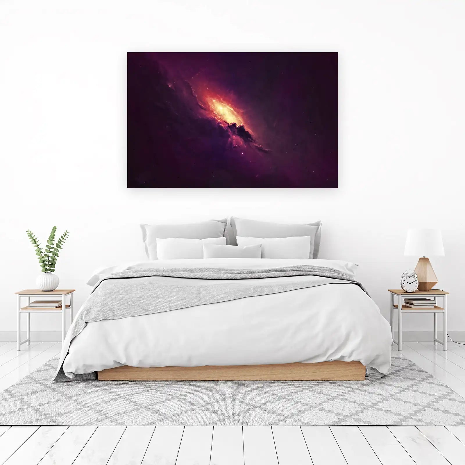Cosmic Nebula Galaxy Wall Art Wall Art