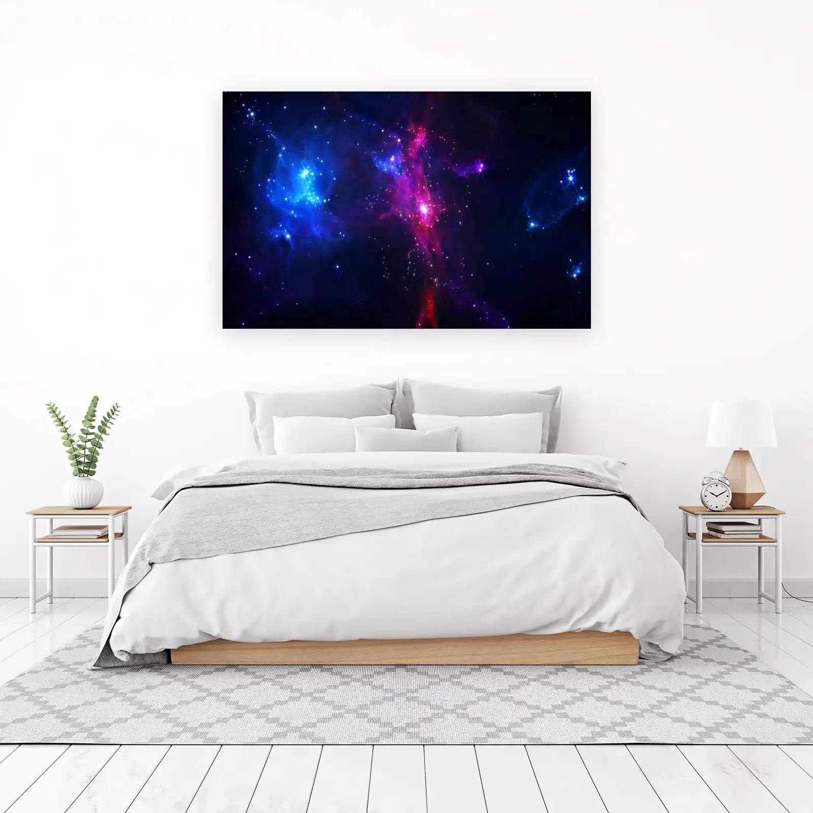 Stellar Nebula Galaxy Wall Art