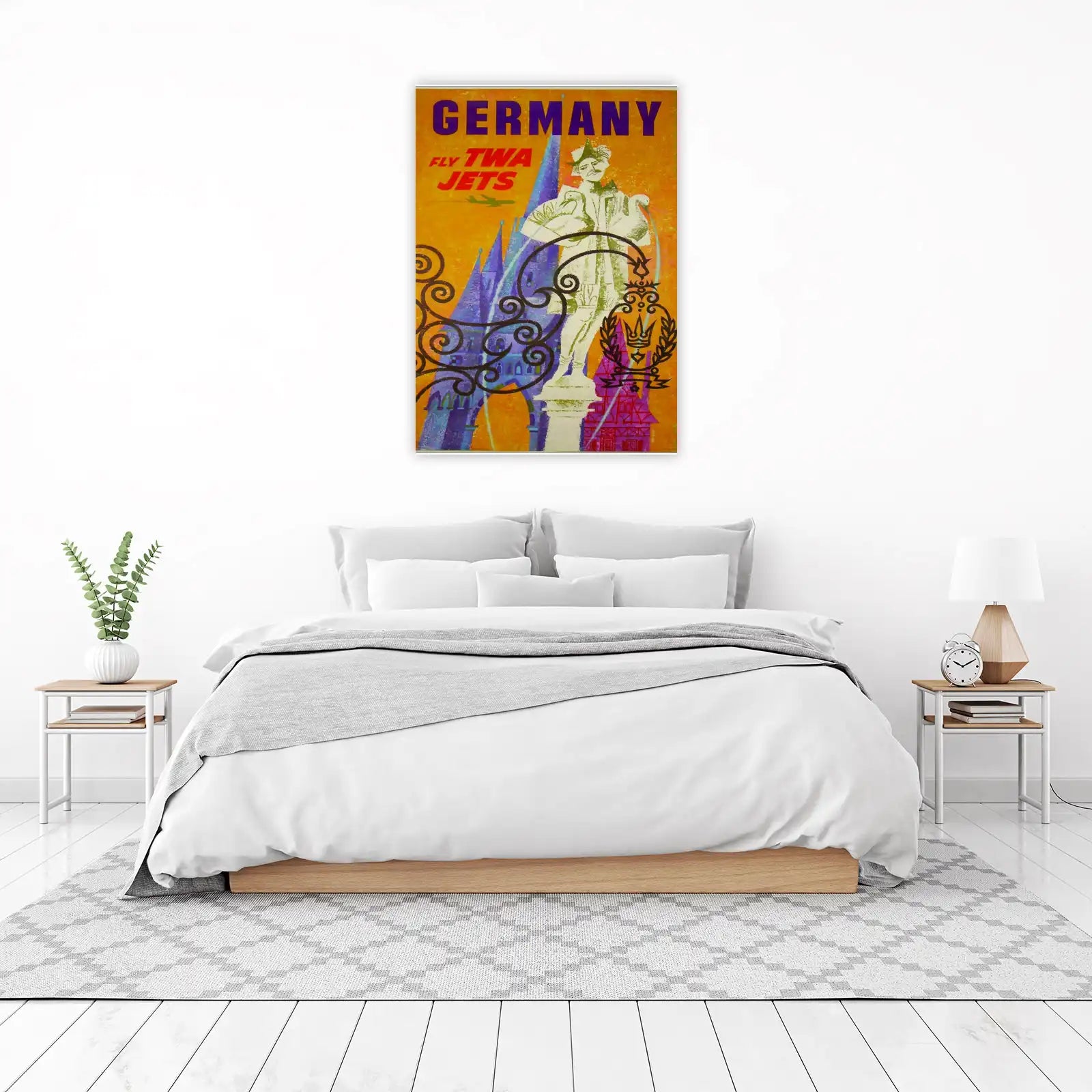 Vintage Germany Travel Art Wall Art