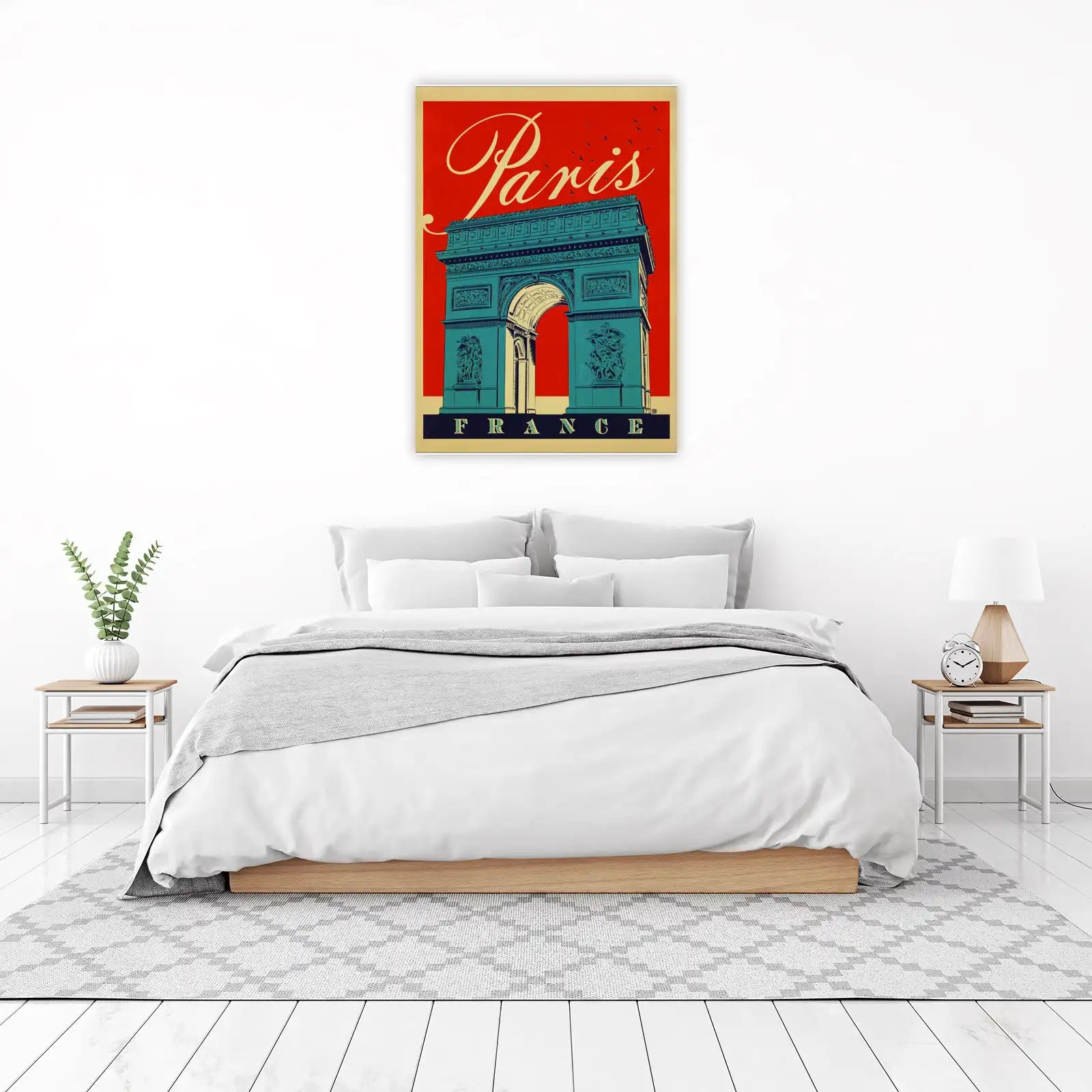 Vintage Paris Arc de Triomphe Wall Art