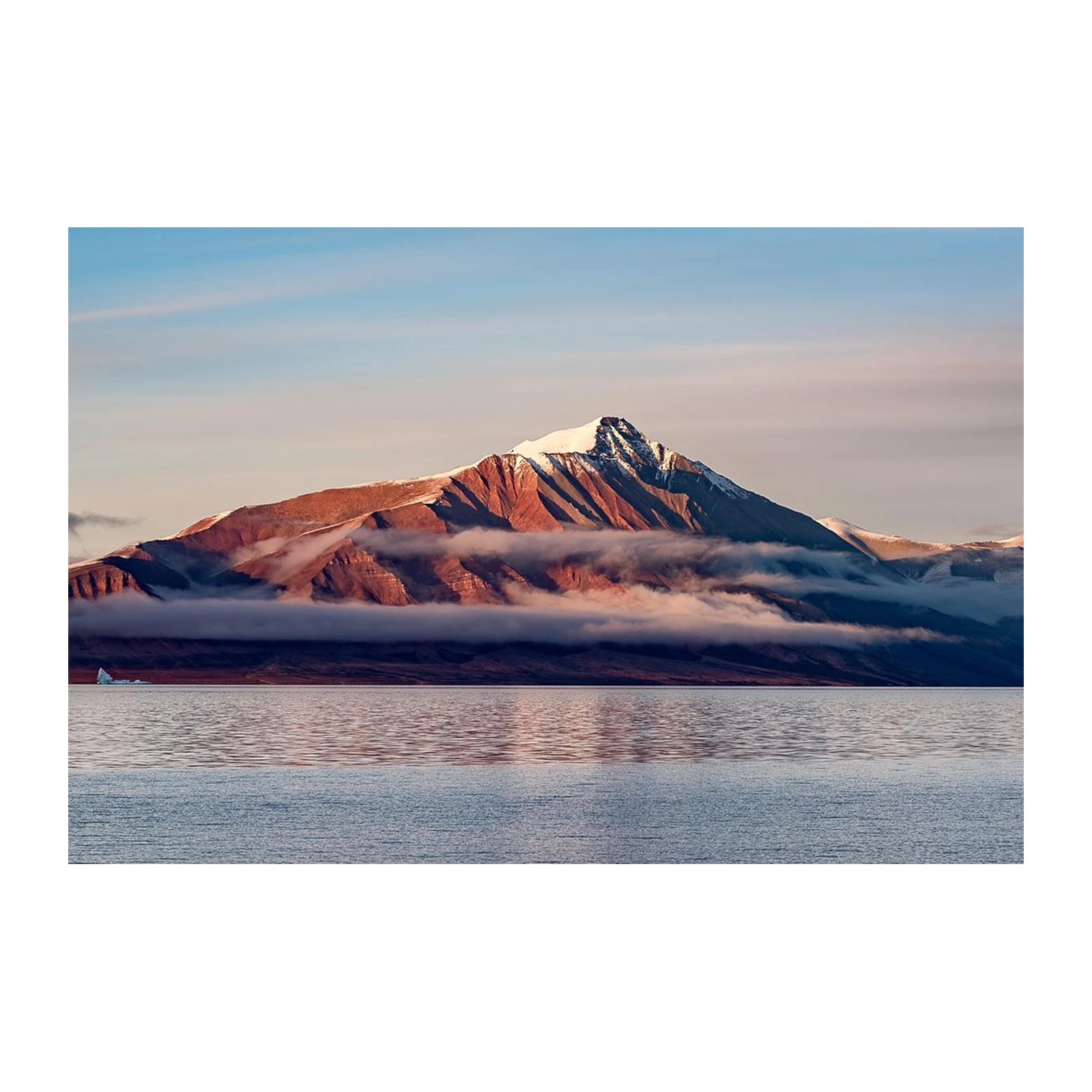 Majestic Arctic Mountain Landscape Wall Art