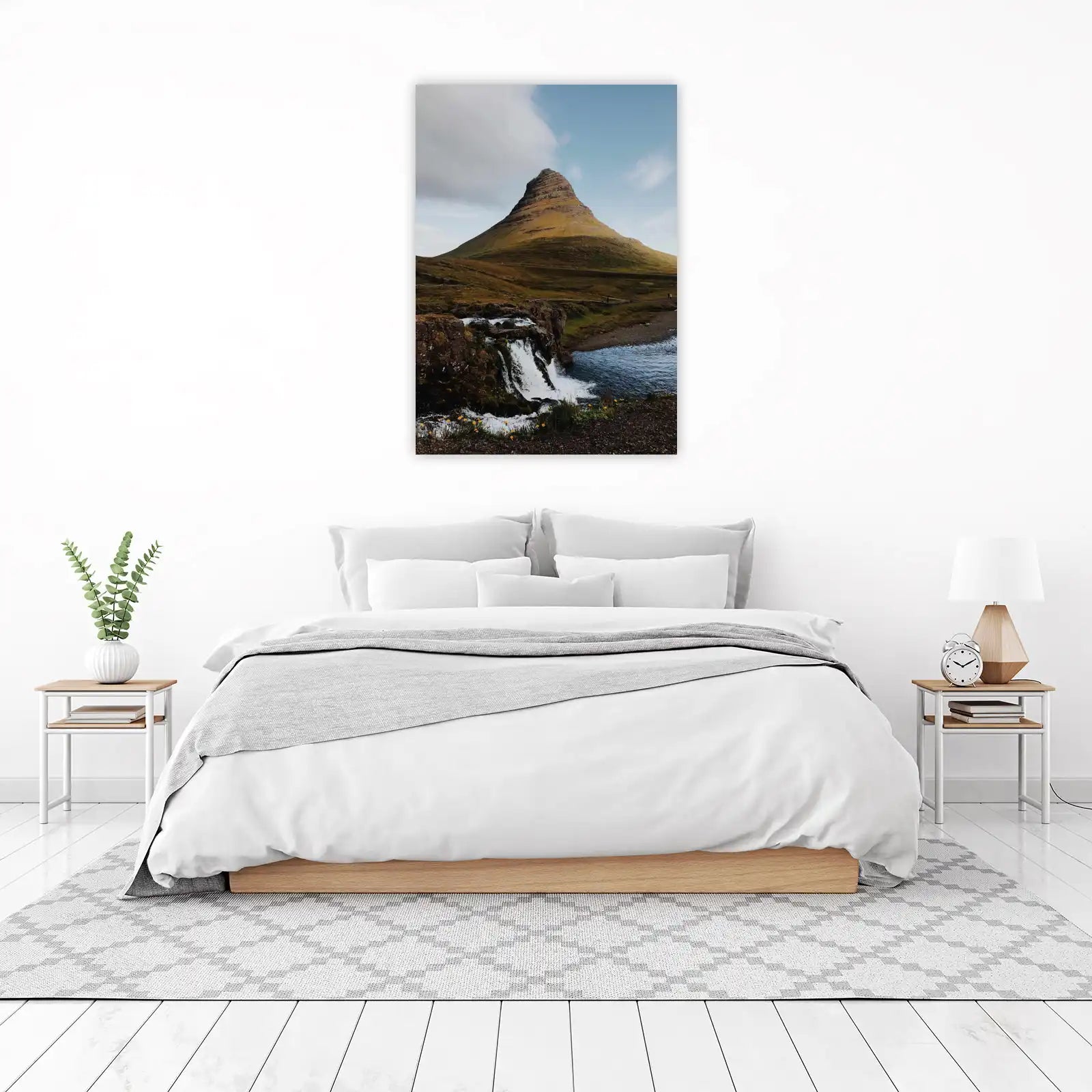 Iconic Kirkjufell Iceland Waterfall Wall Art