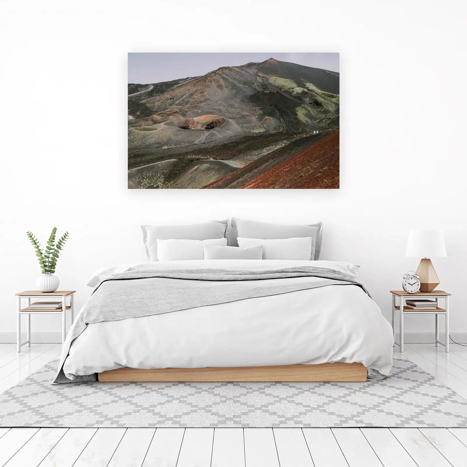 Dramatic Volcanic Landscape Wall Art