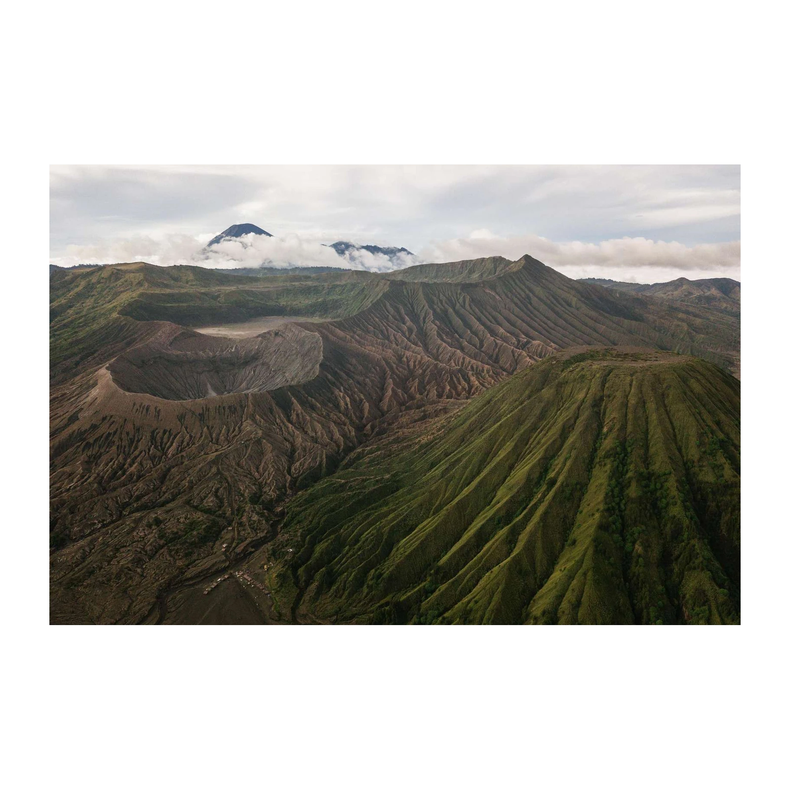 Majestic Volcano Landscape Wall Art