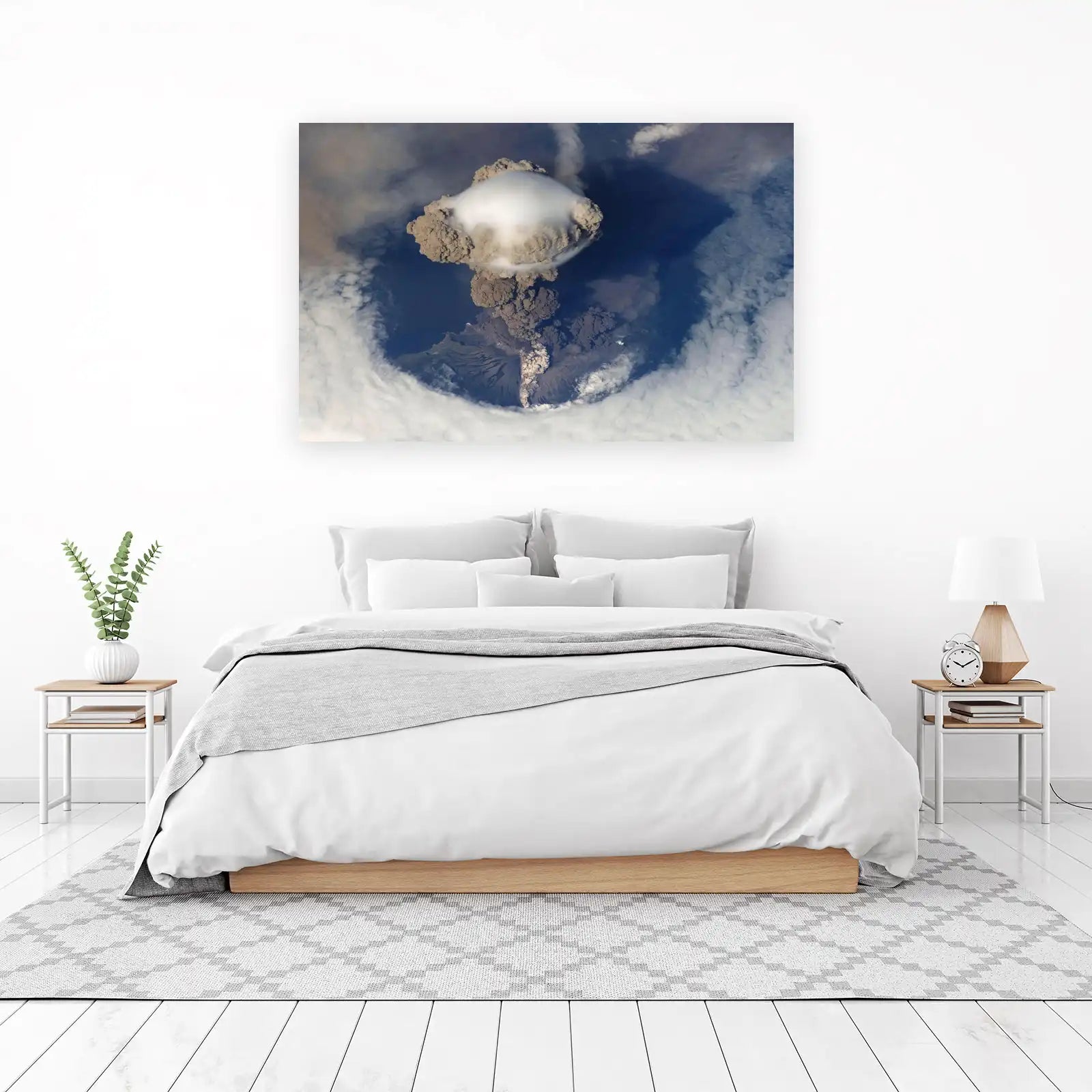 Volcanic Eruption Wall Art - Earth Science Art
