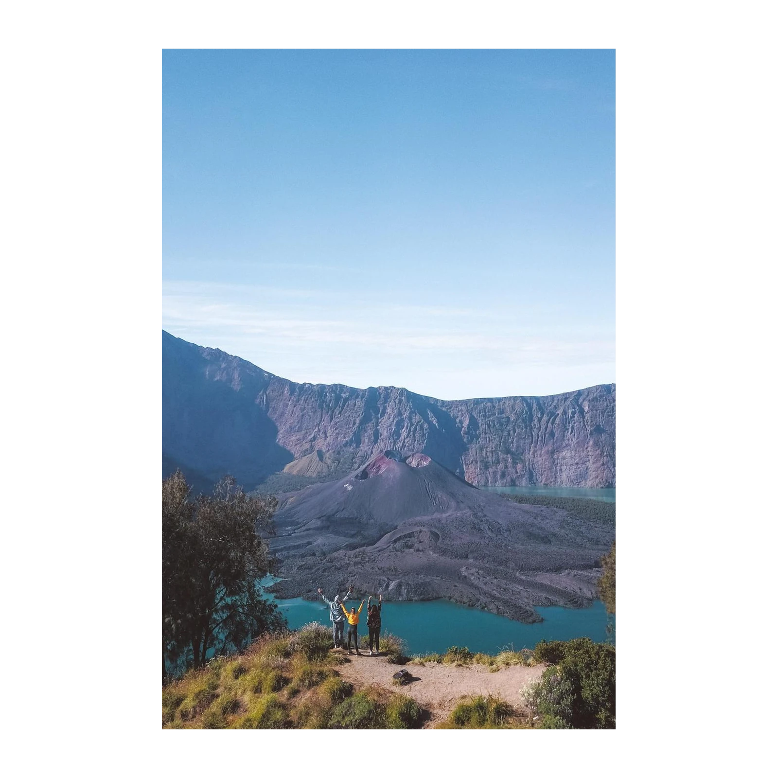 Adventure Summit Lake View Wall Art