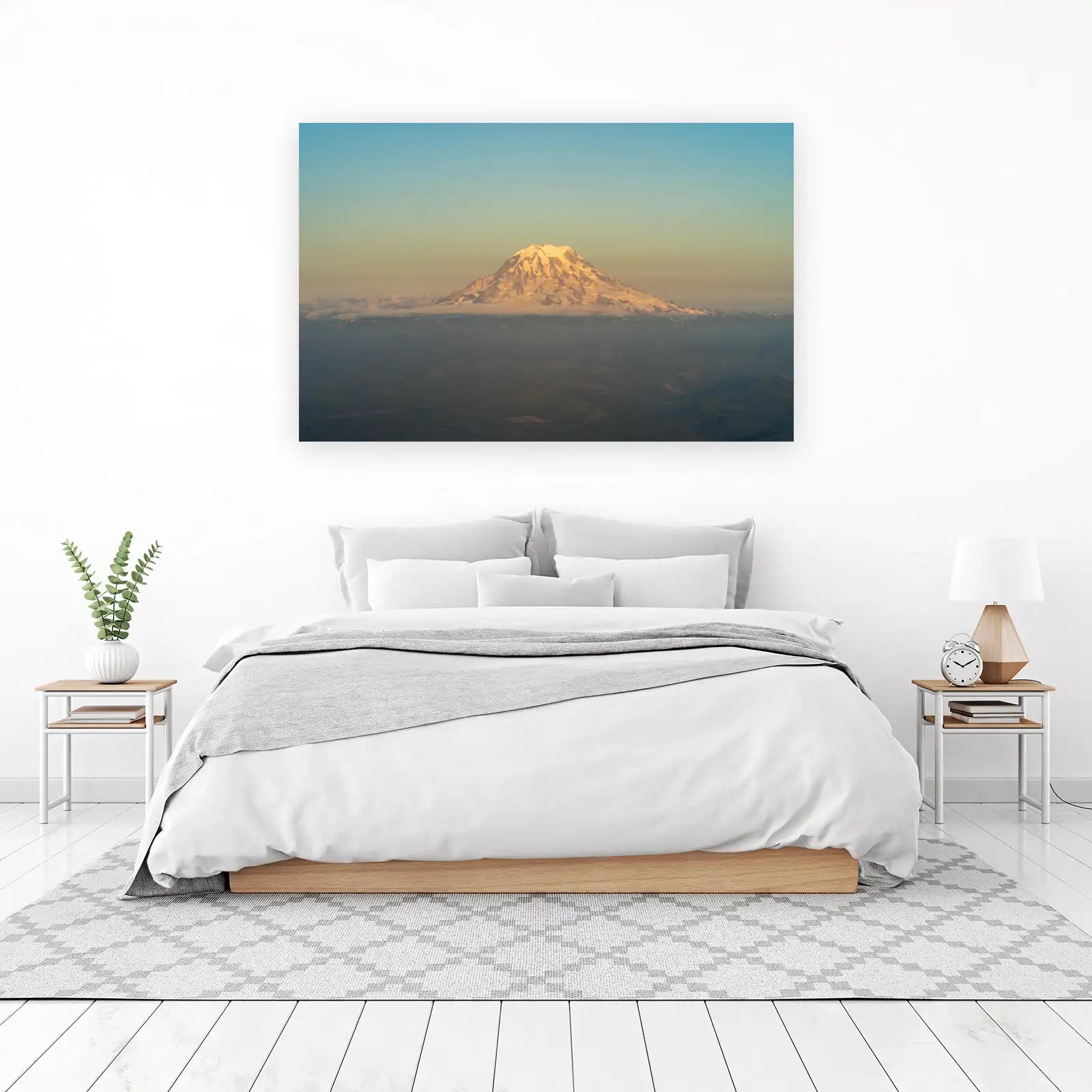 Majestic Mountain Sunrise Wall Art